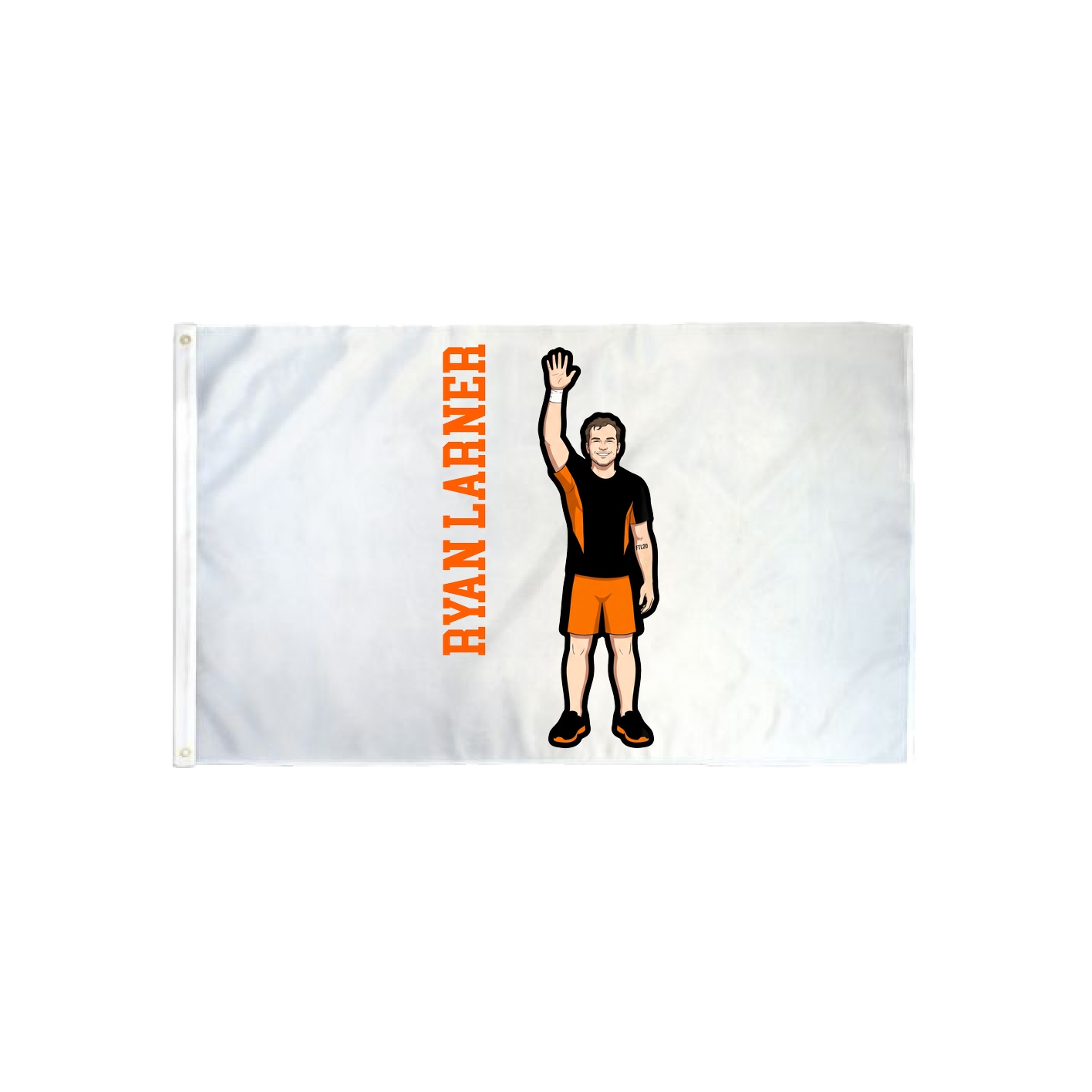 3x5 Flag — Name Vertical in Classic
