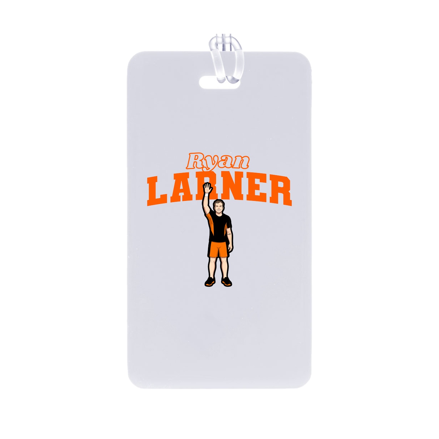 Bag Tag — Name Arch in Classic
