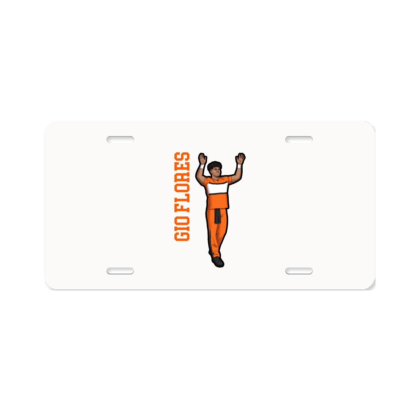 Aluminum License Plate