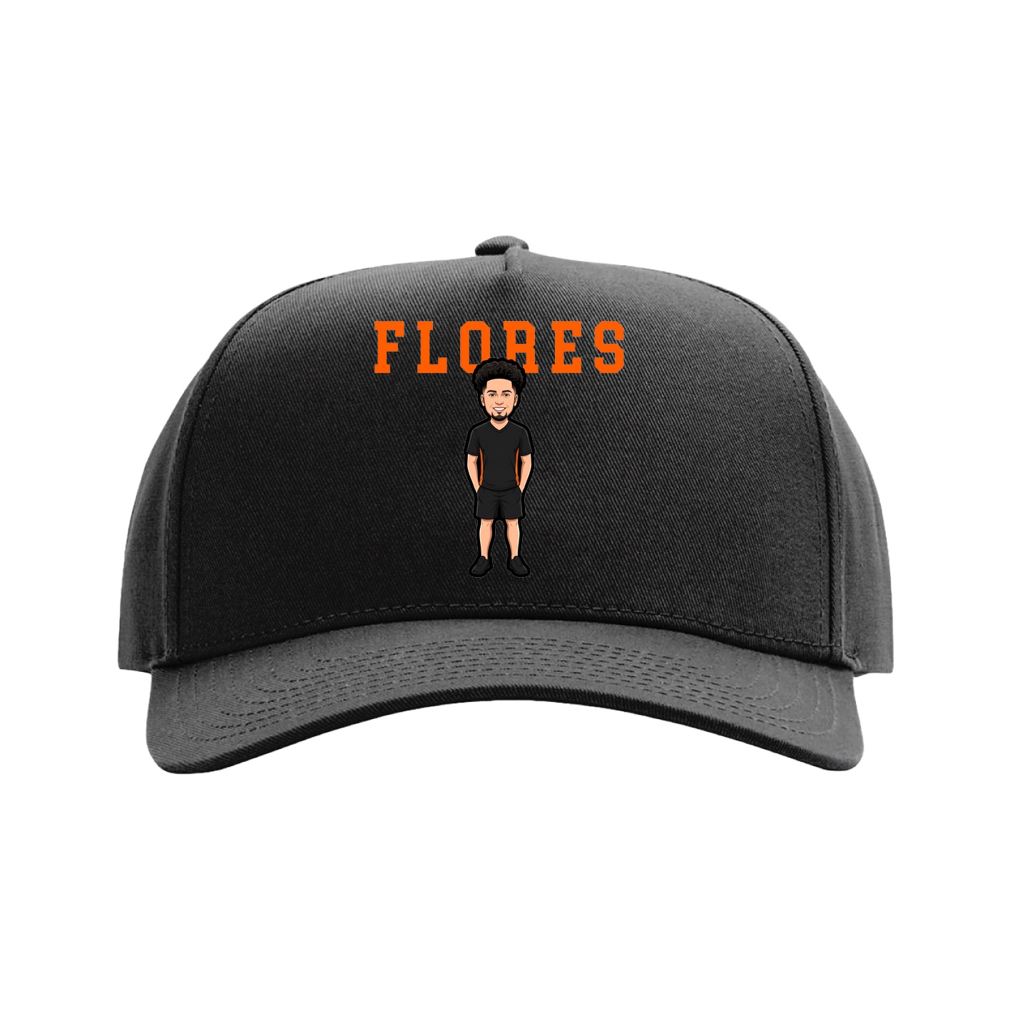 Full Fabric Five-Panel Champ Cap