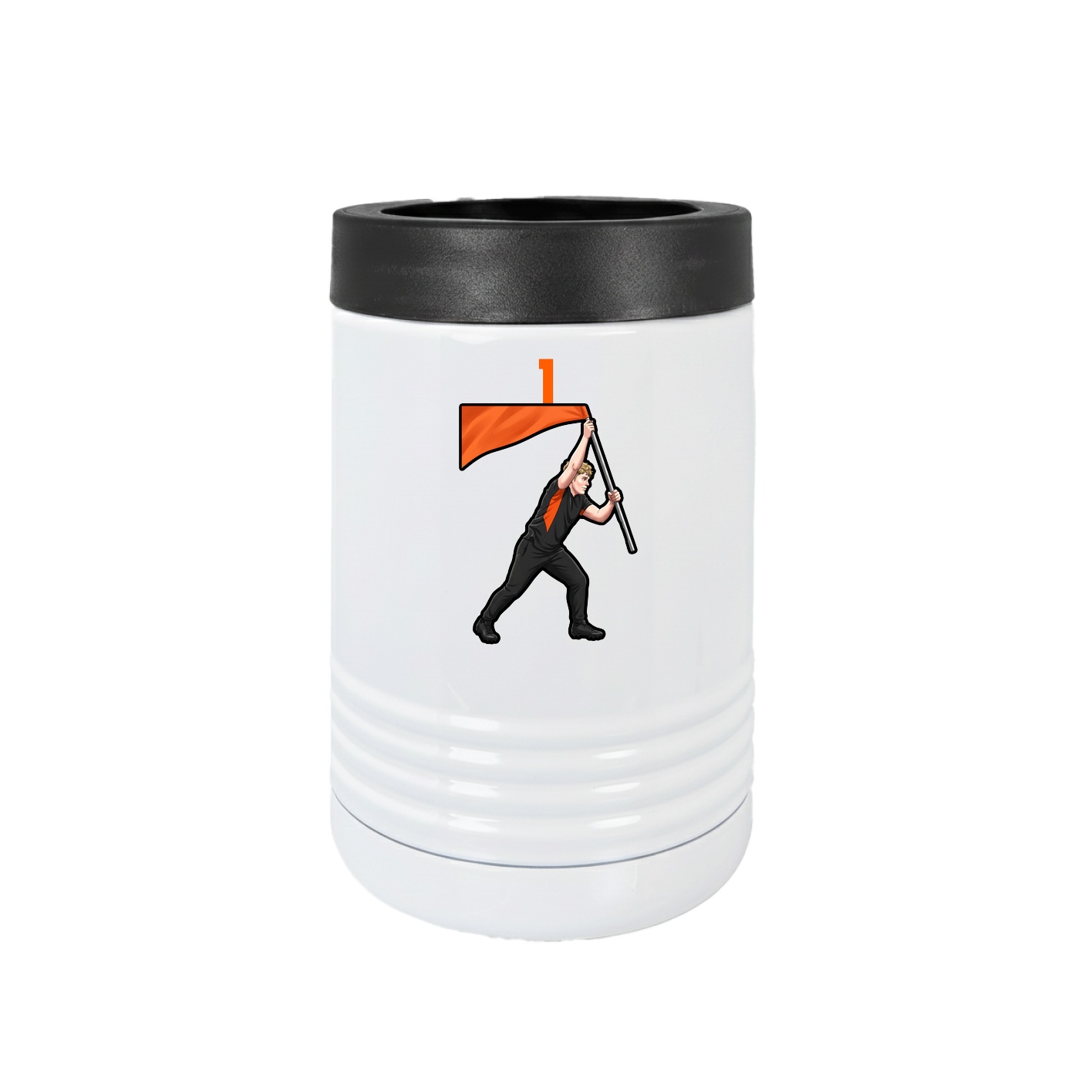 Beverage Holder — Number Top in White