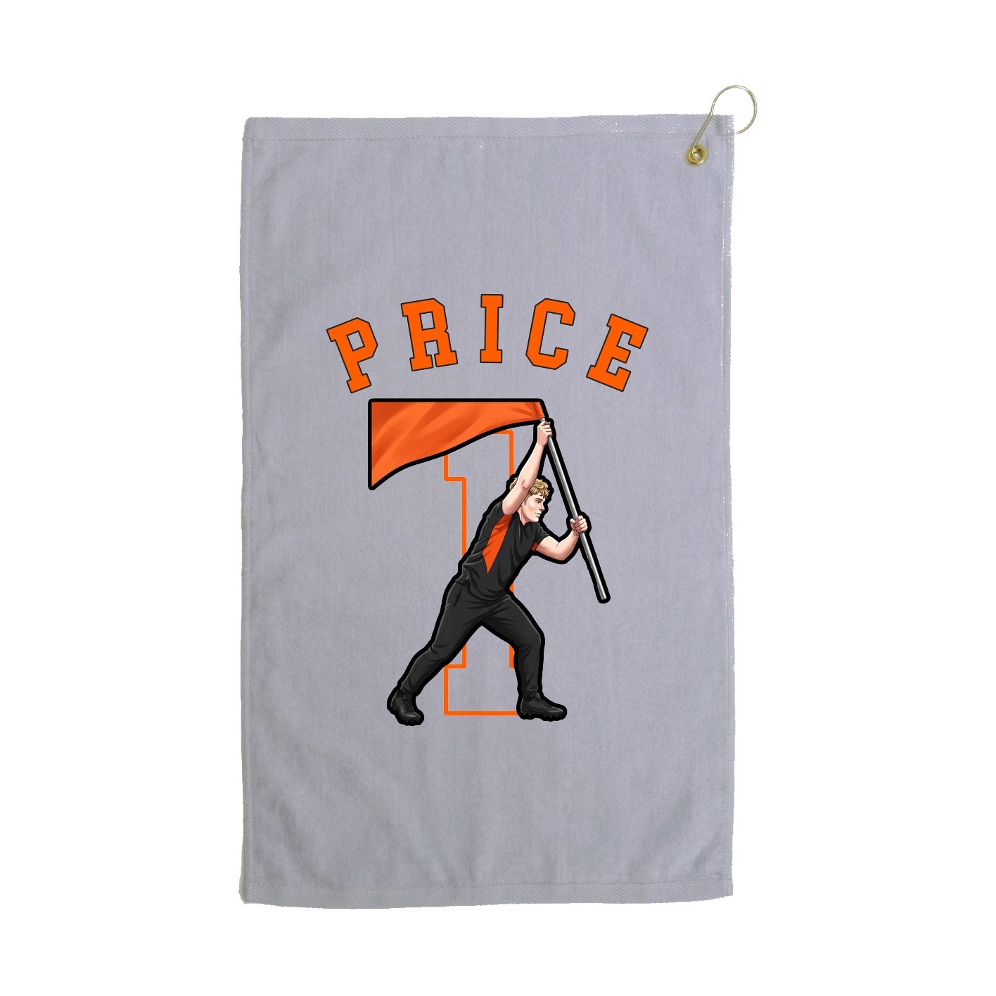 Golf Towel — Shirsey Arch in Grey