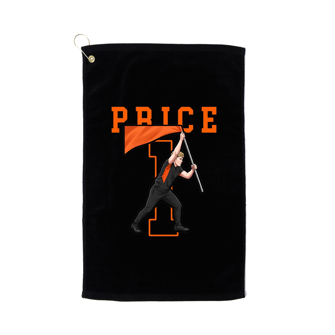 Golf Towel — Shirsey in Black