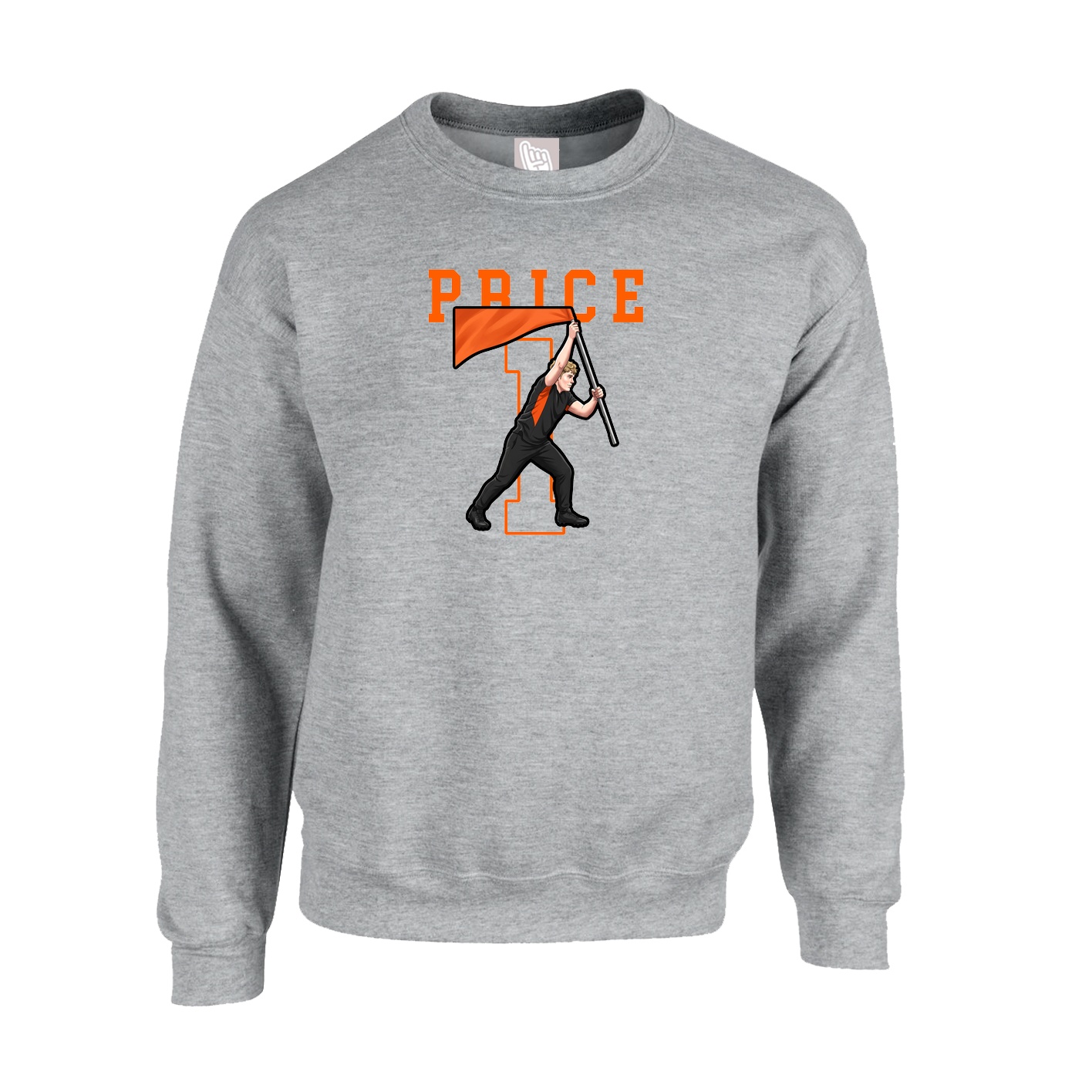 Fleece Crew — Shirsey in Grey