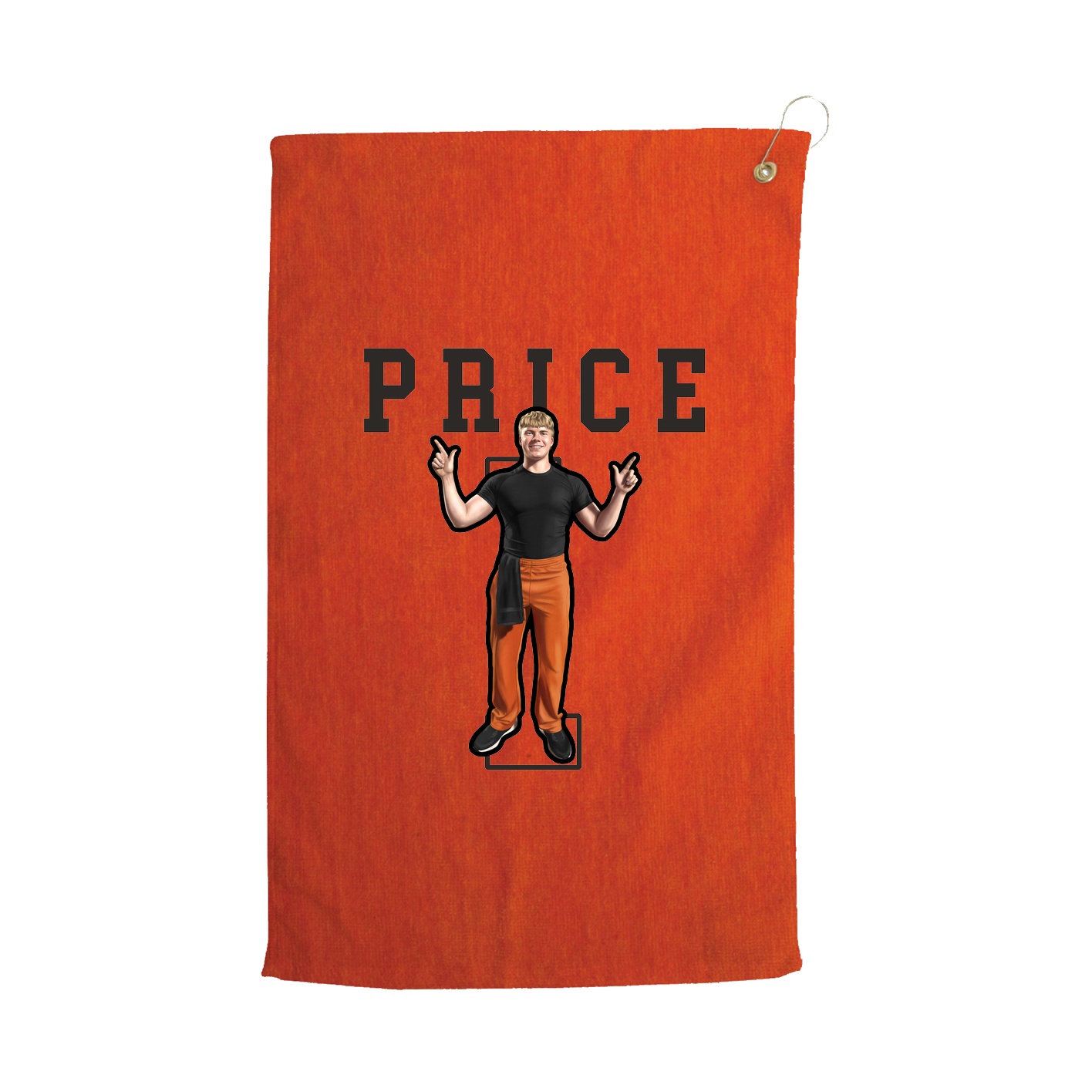 Golf Towel — Shirsey in Orange