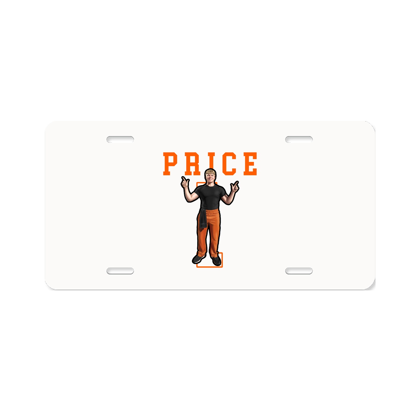 License Plate — Shirsey in Classic