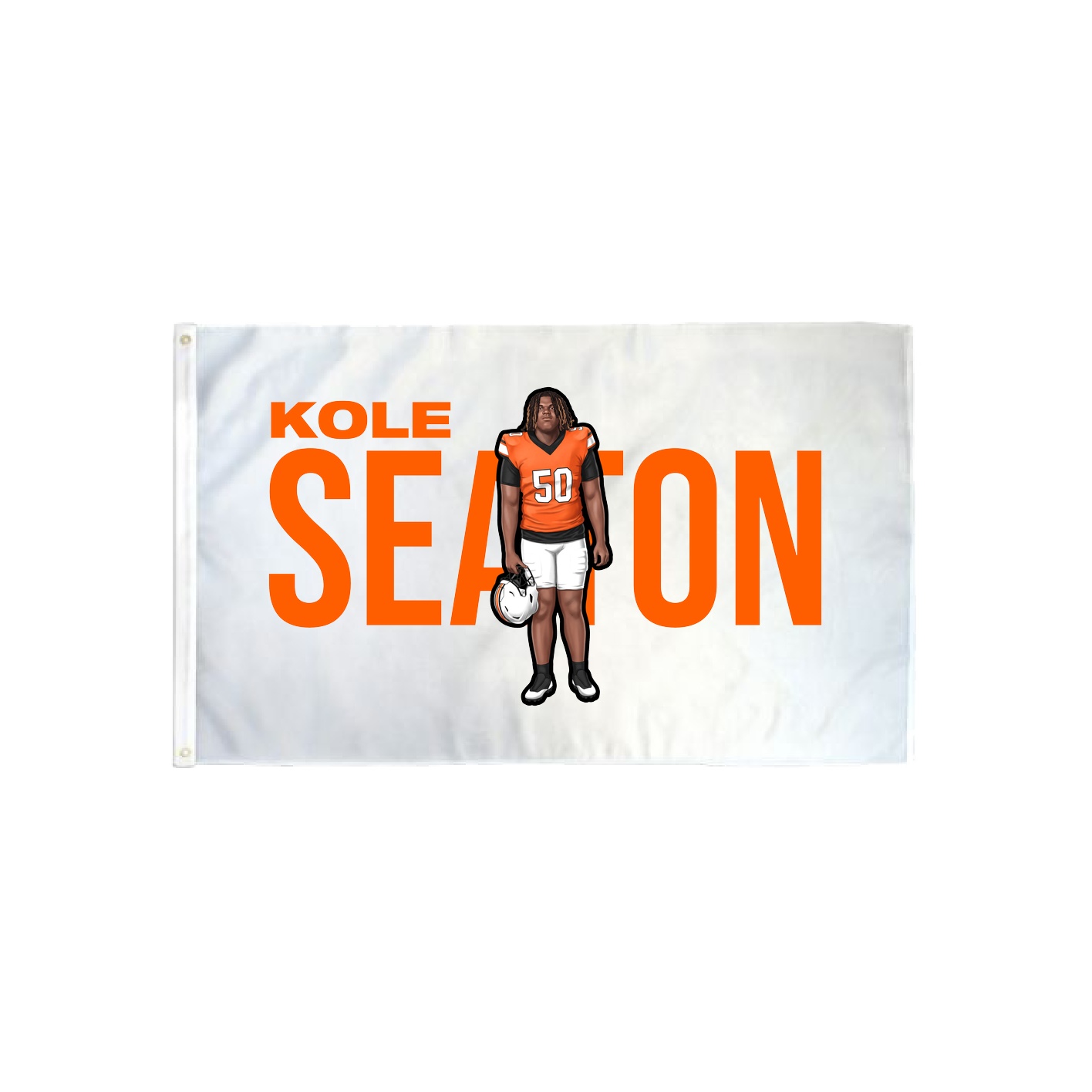 3x5 Flag — Player Name in Classic