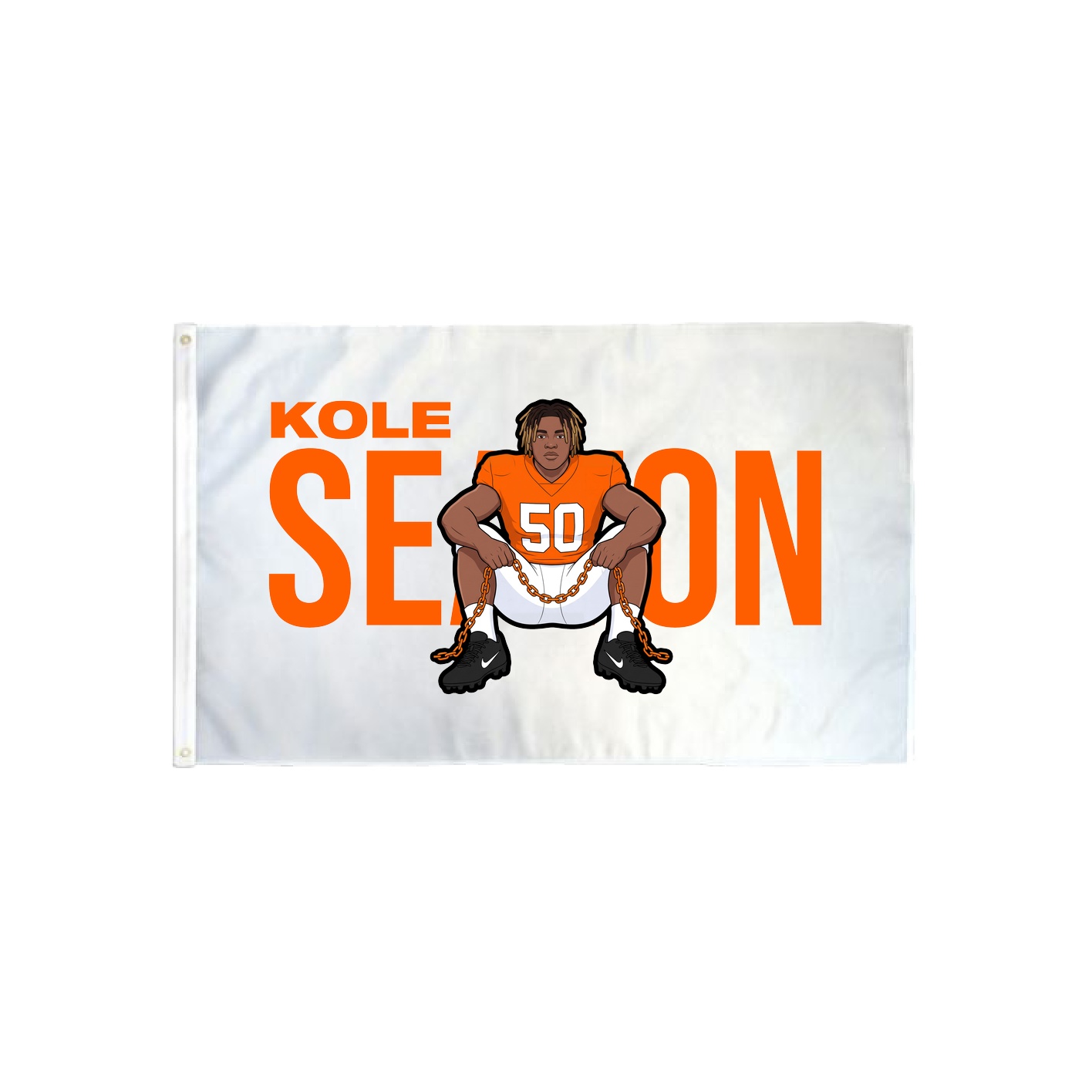 3x5 Flag — Player Name in Classic