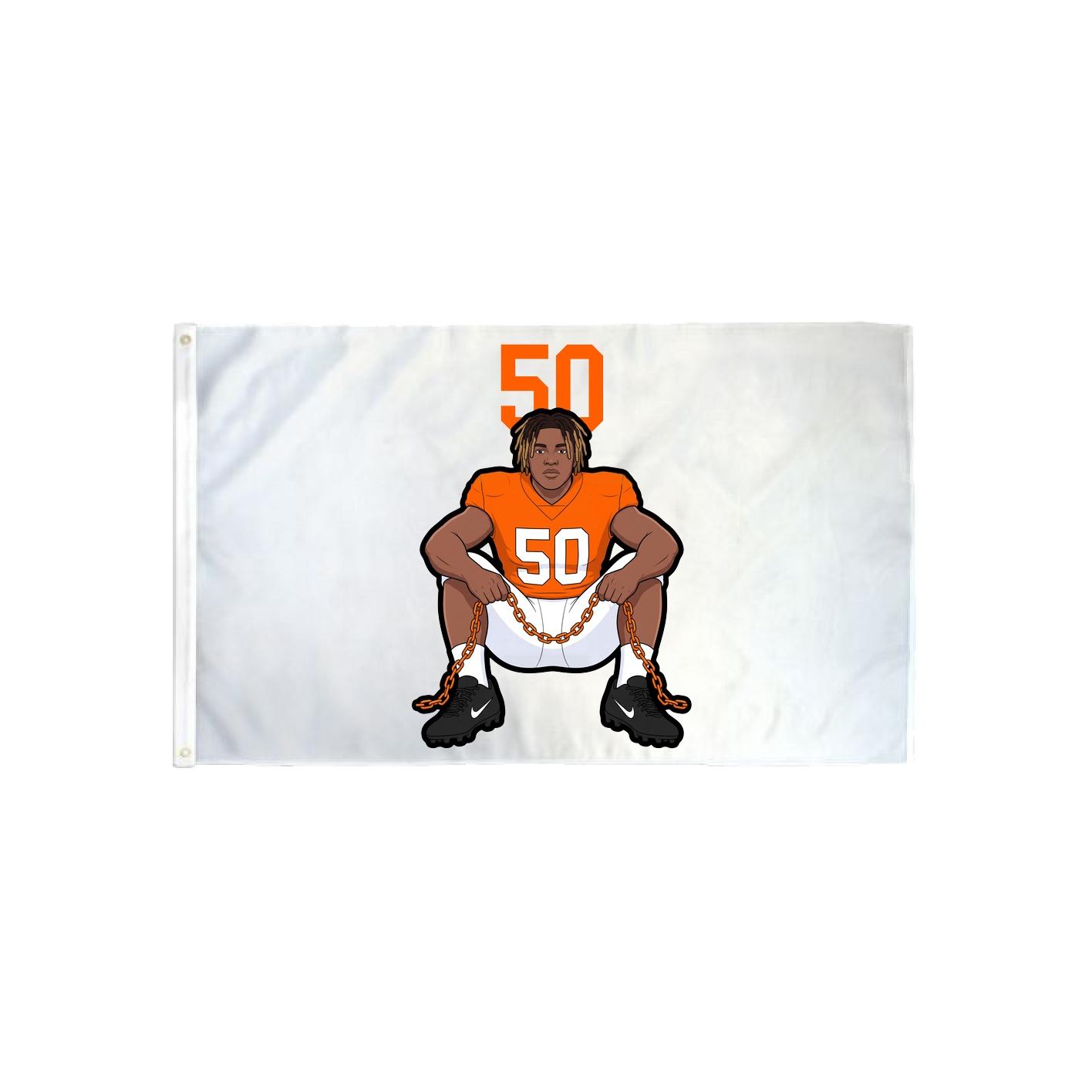 3x5 Flag — Number Top in Classic