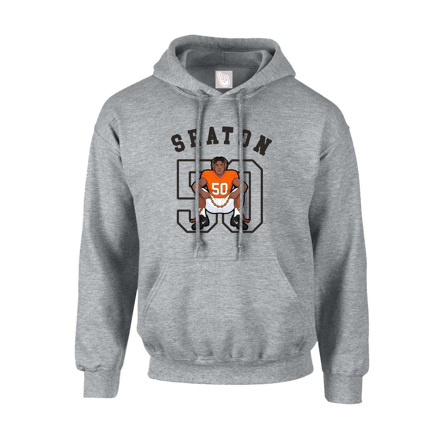 Youth Hoodie — Shirsey Arch in Grey