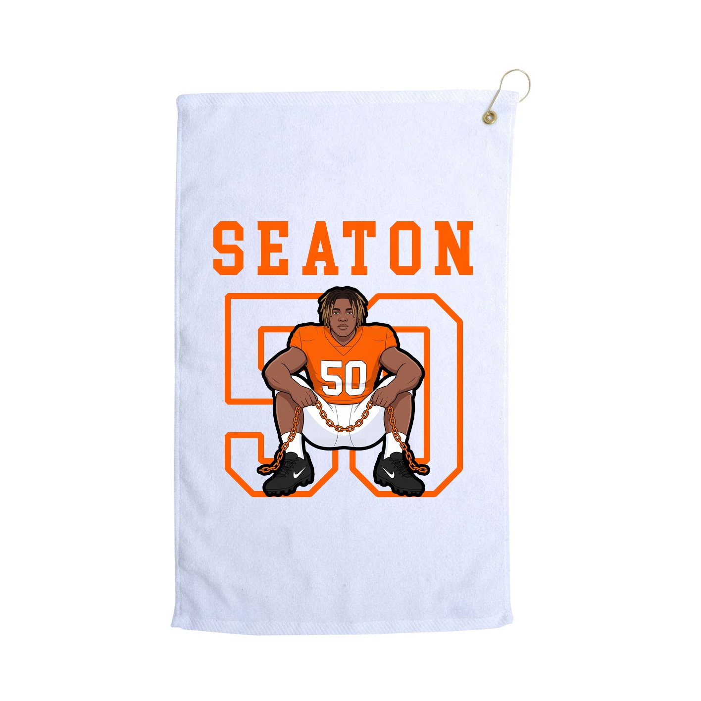 Golf Towel — Shirsey in White