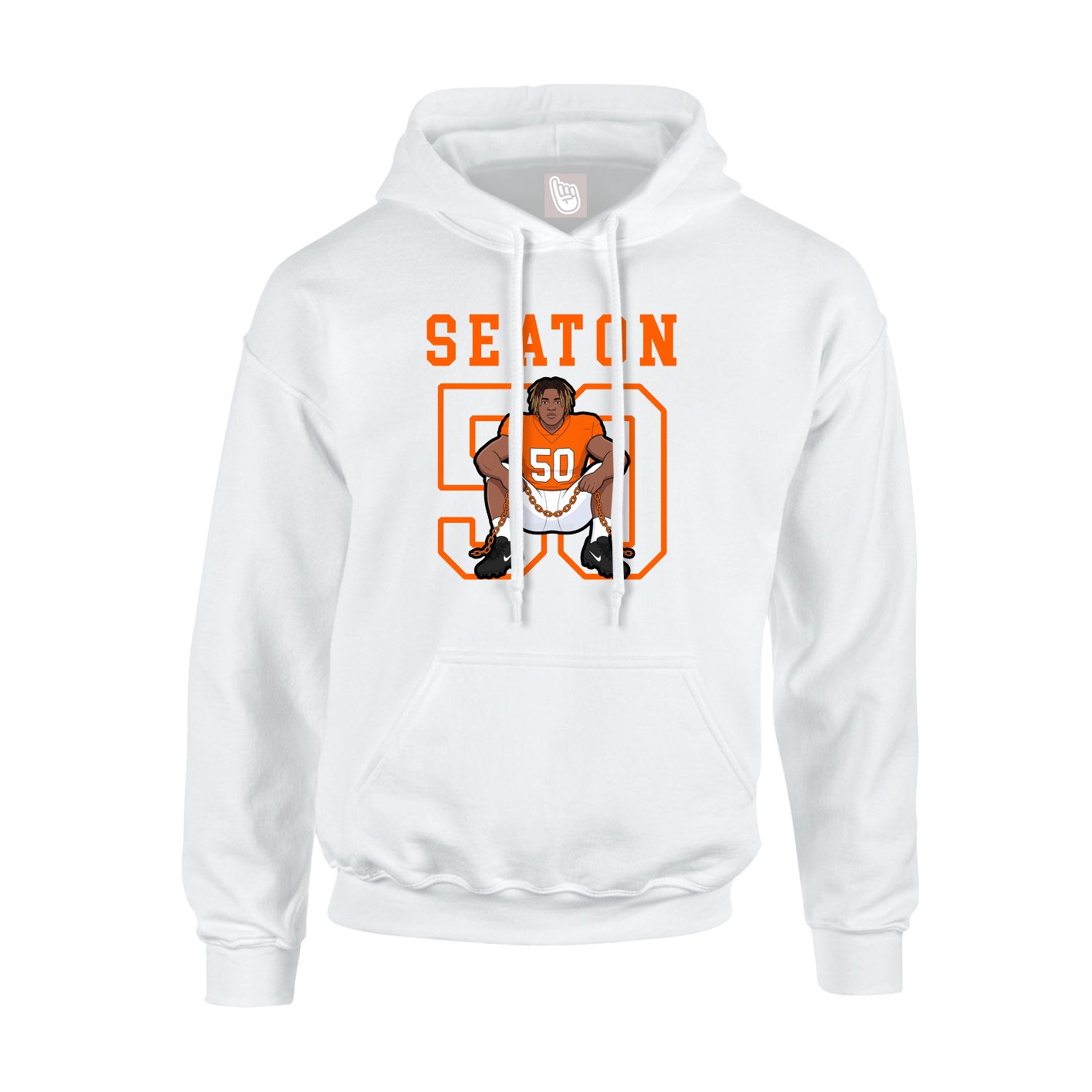 Youth Hoodie — Shirsey in White