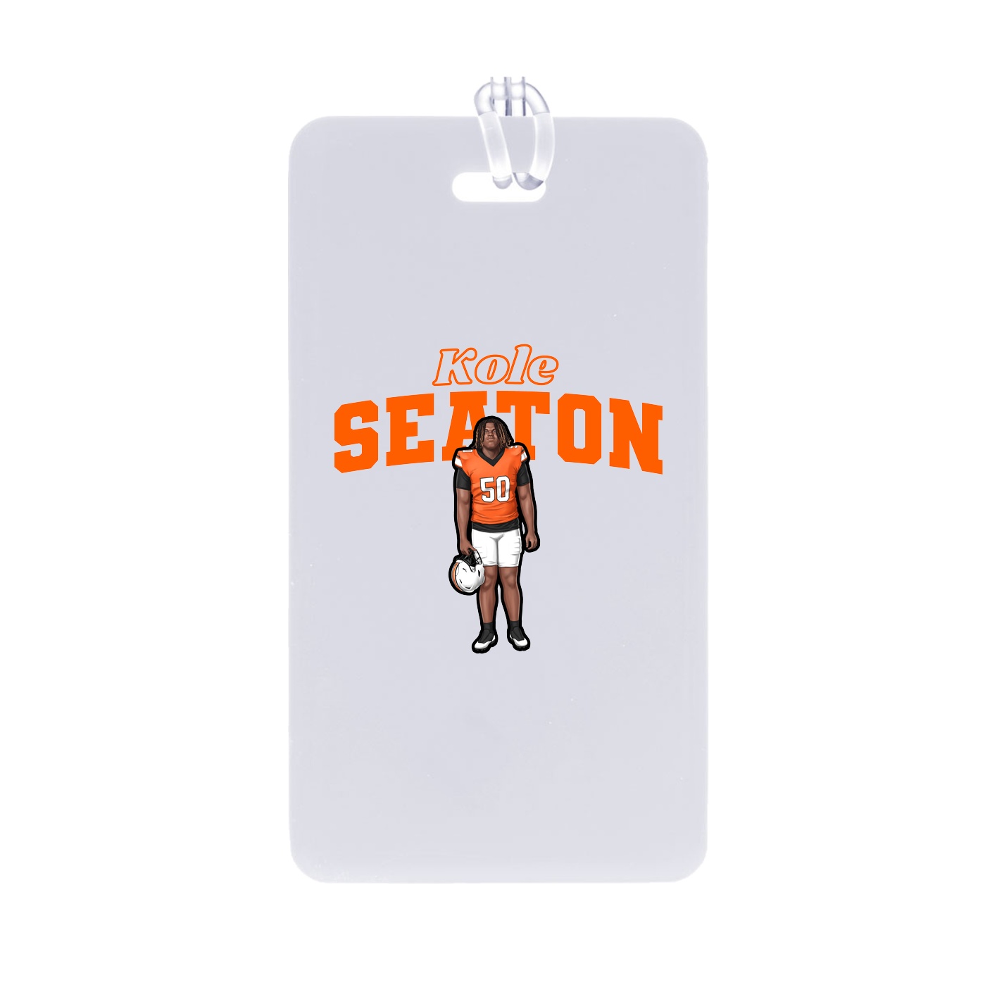 Bag Tag — Name Arch in Classic