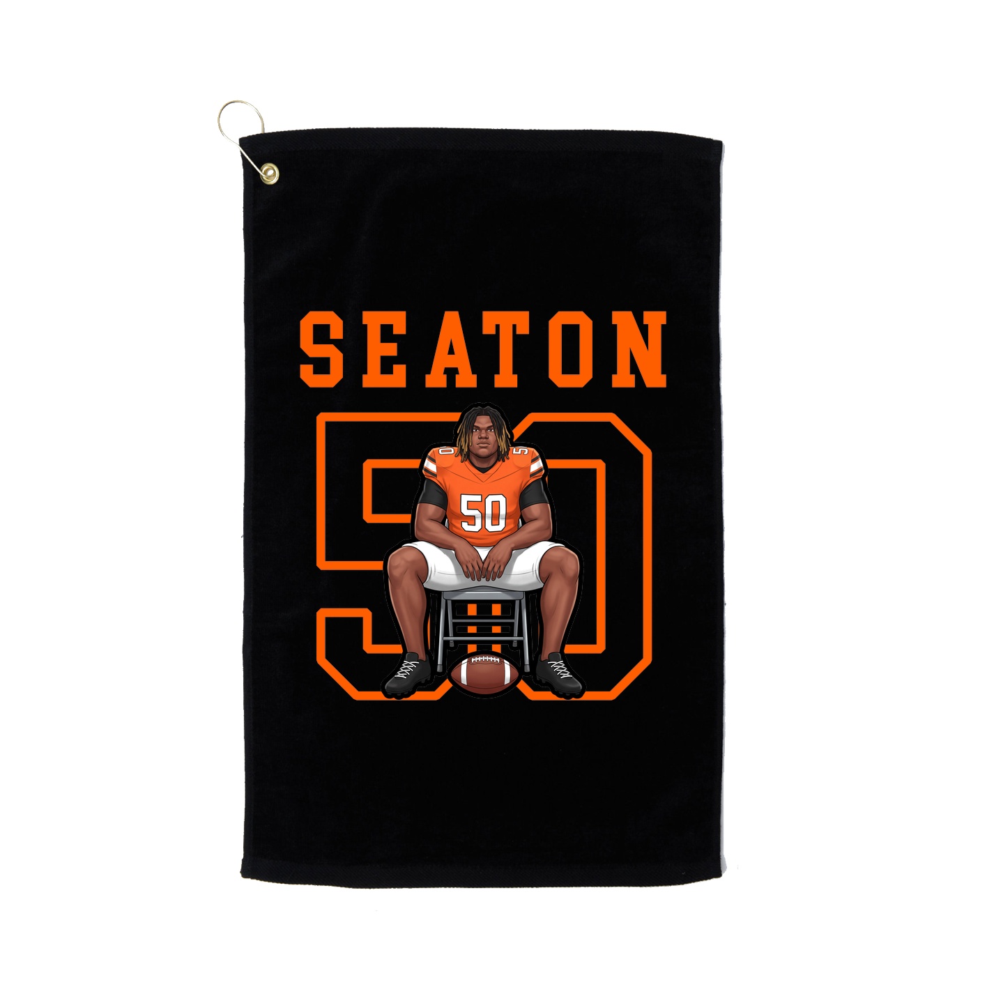 Golf Towel — Shirsey in Black