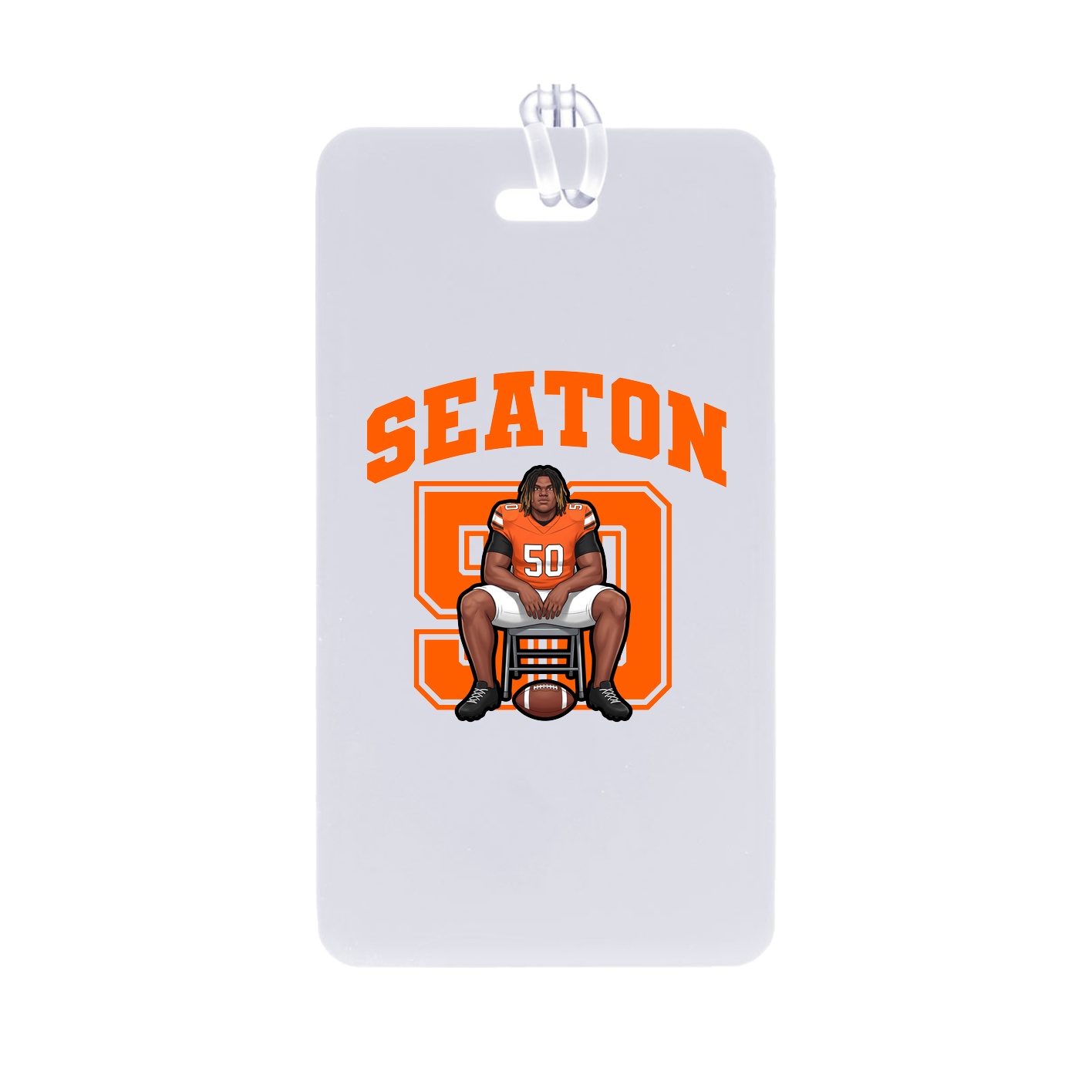 Bag Tag — Number in Classic