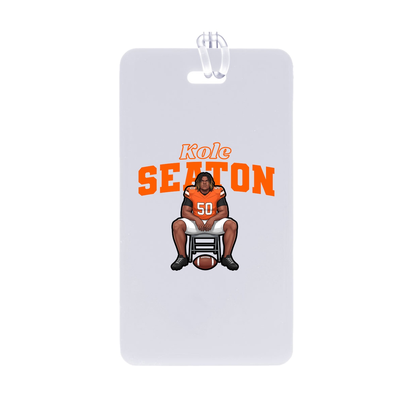 Bag Tag — Name Arch in Classic