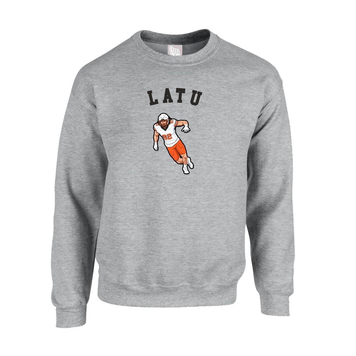 Fleece Crew — Shirsey Arch in Grey