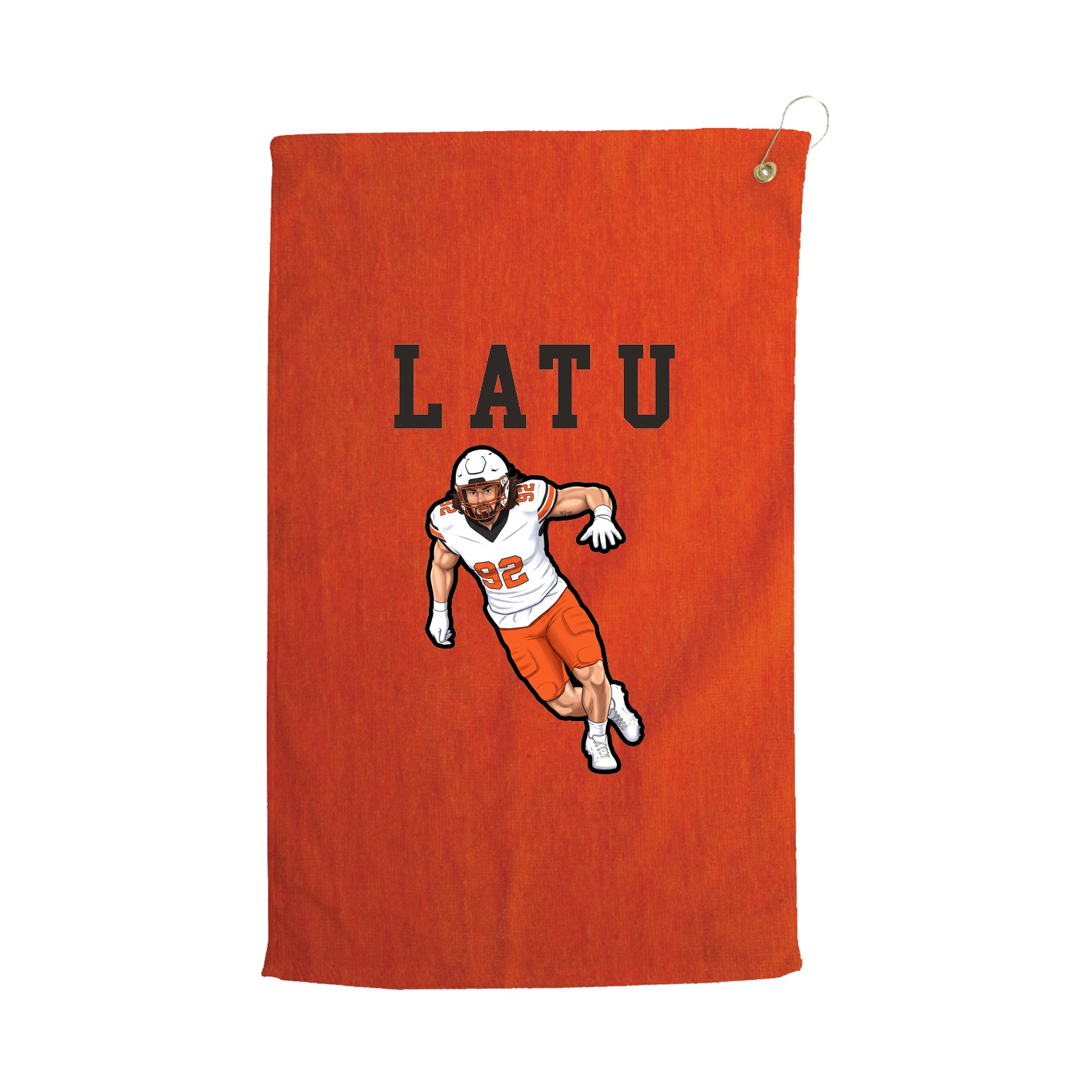 Golf Towel — Shirsey in Orange