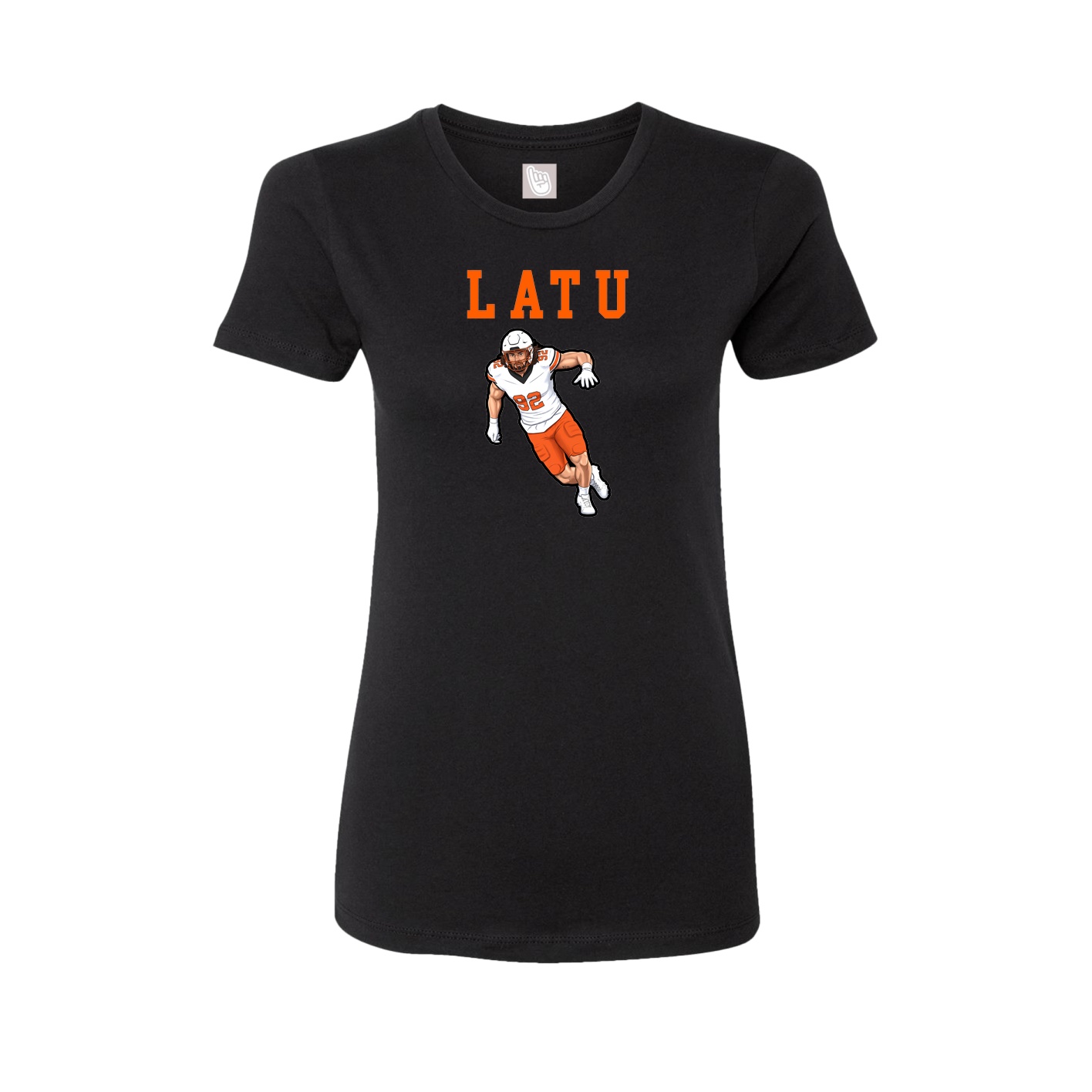 Fitted Women's Tee — Shirsey in Black