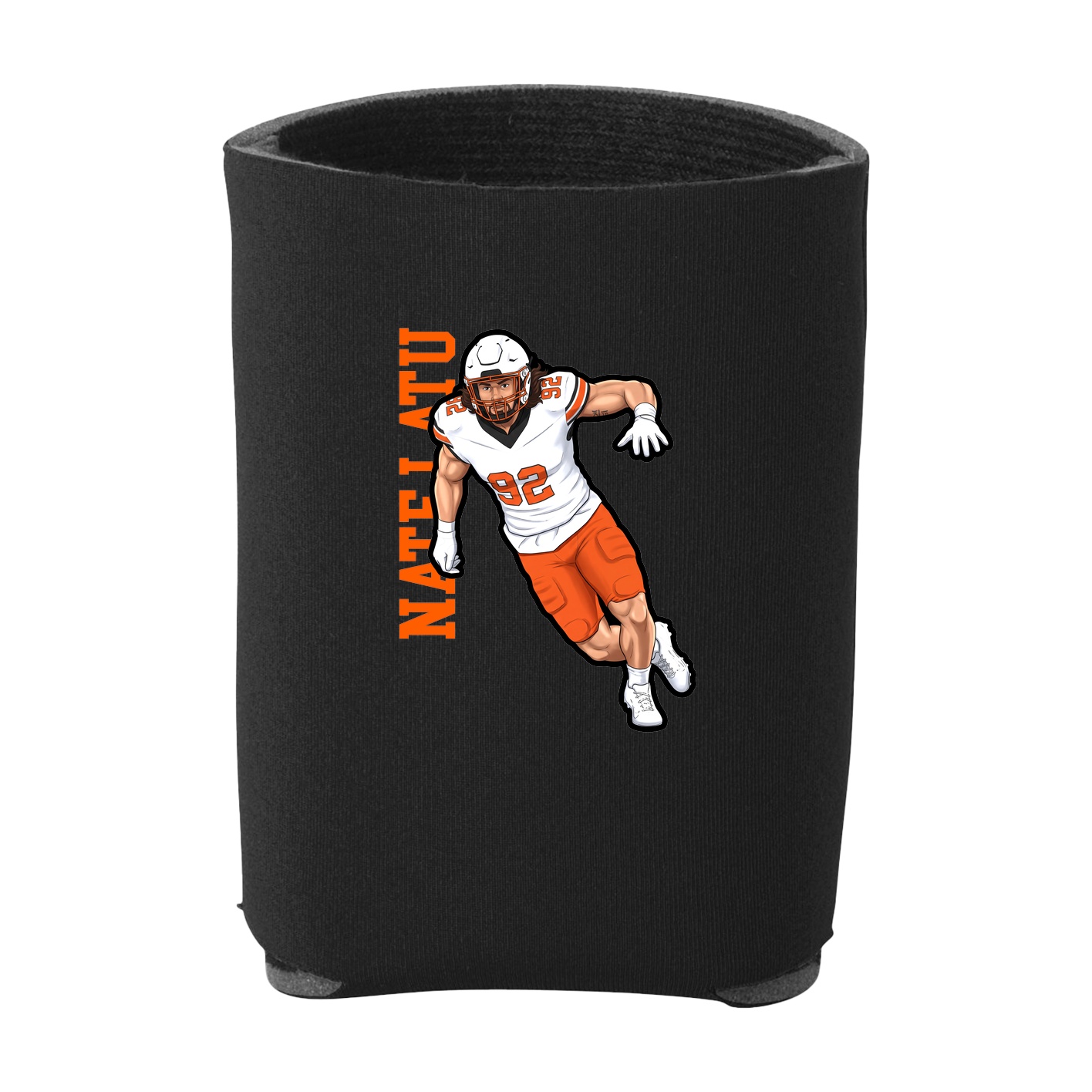 Can Holder — Name Vertical in Black