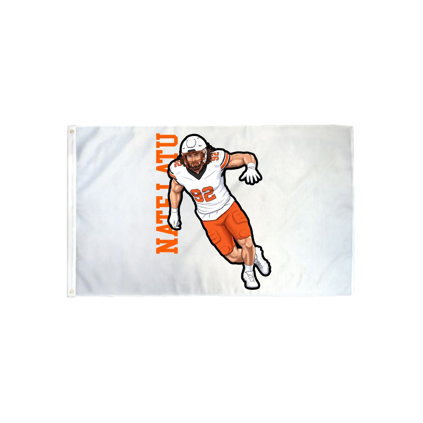 3x5 Flag — Name Vertical in Classic