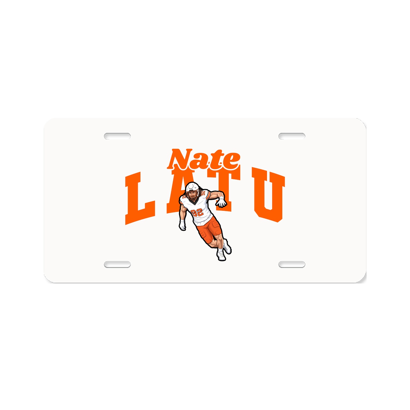 License Plate — Signature Arch in Classic