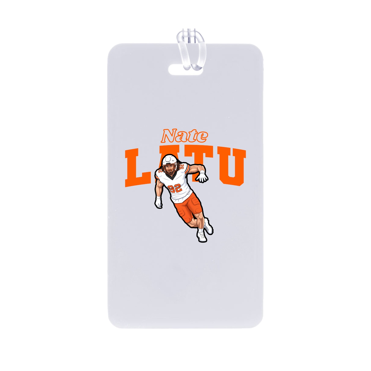 Bag Tag — Name Arch in Classic