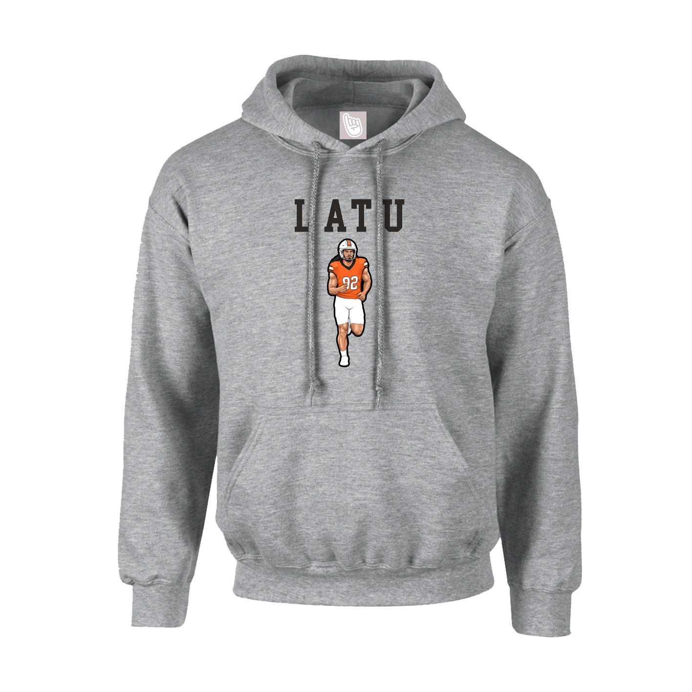 Hoodie — Shirsey in Grey