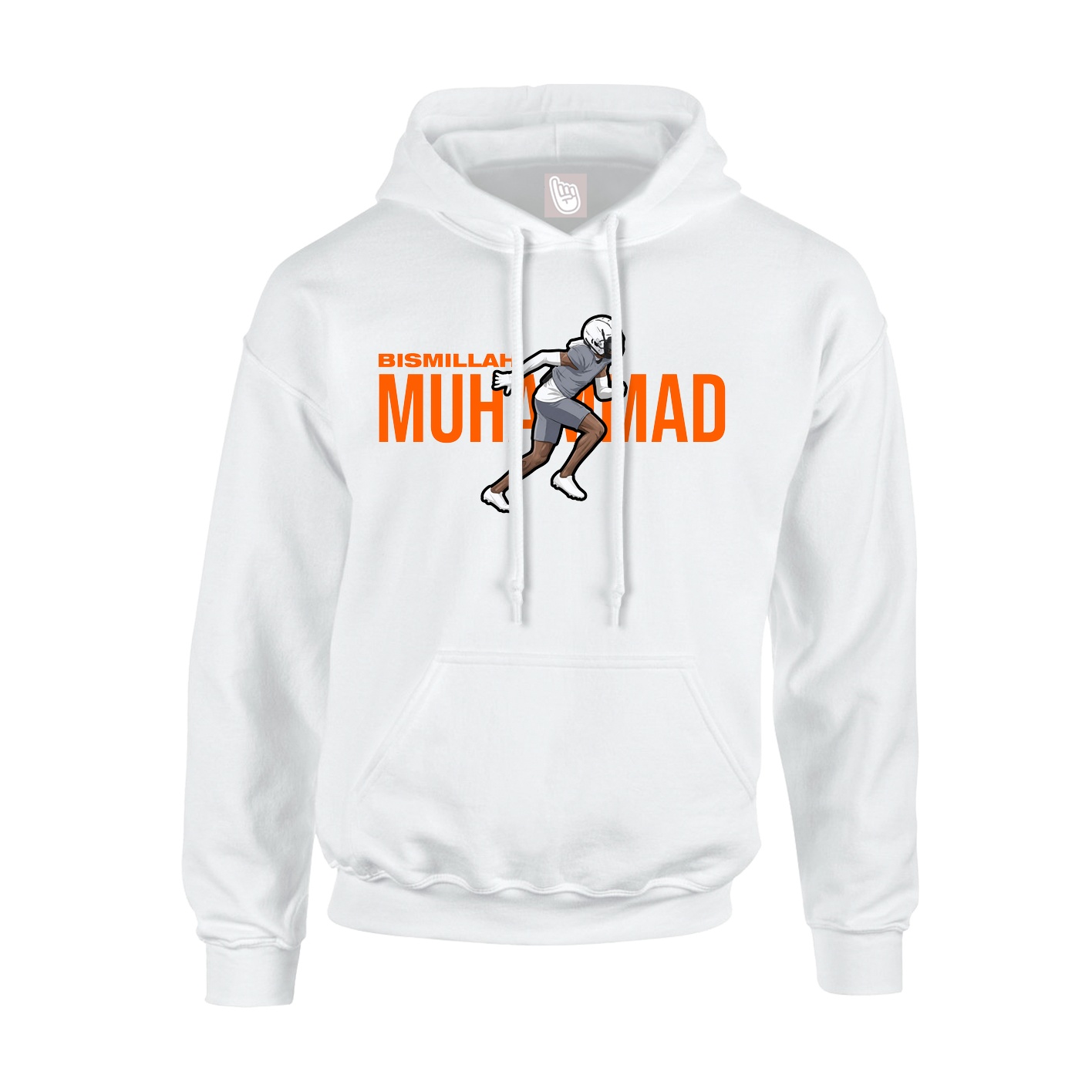 Hoodie — Player Name in White