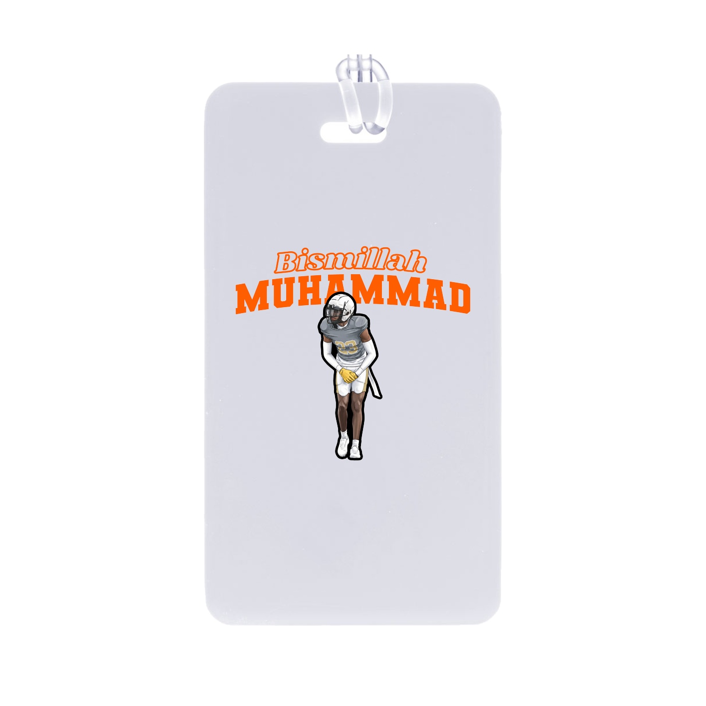 Bag Tag — Name Arch in Classic