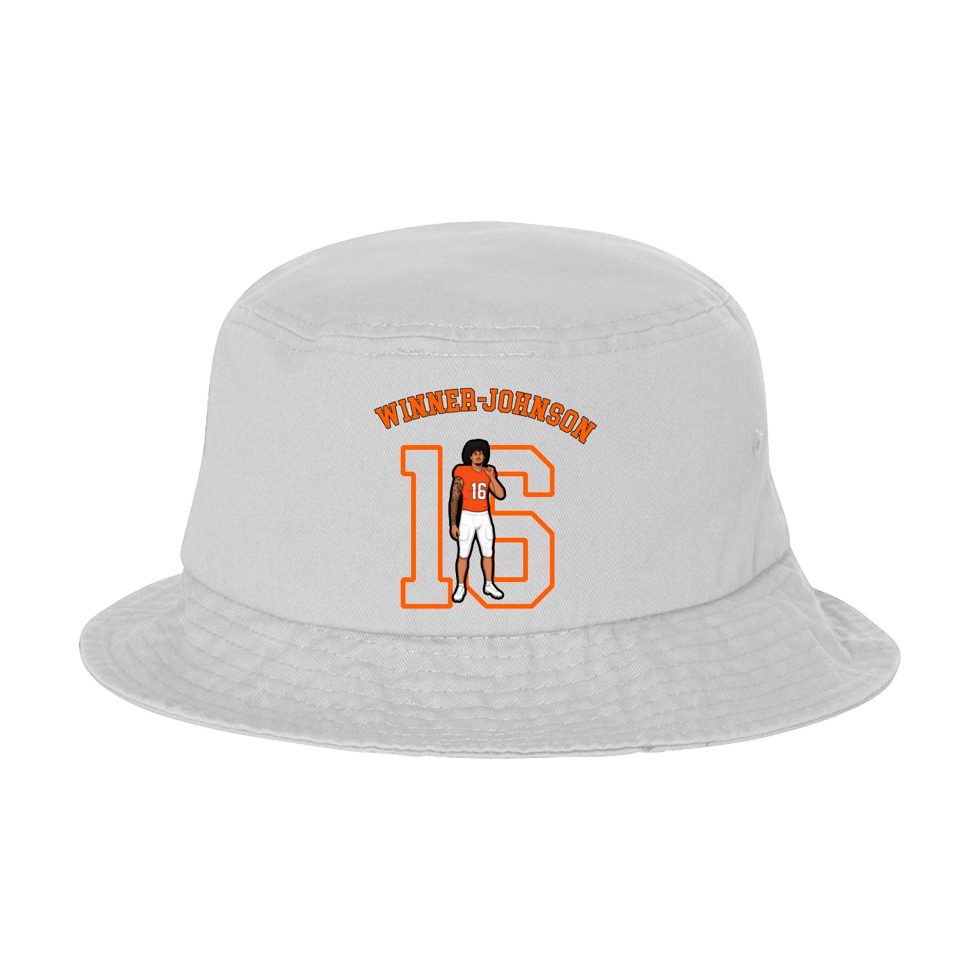 Bucket Cap — Shirsey Arch in White