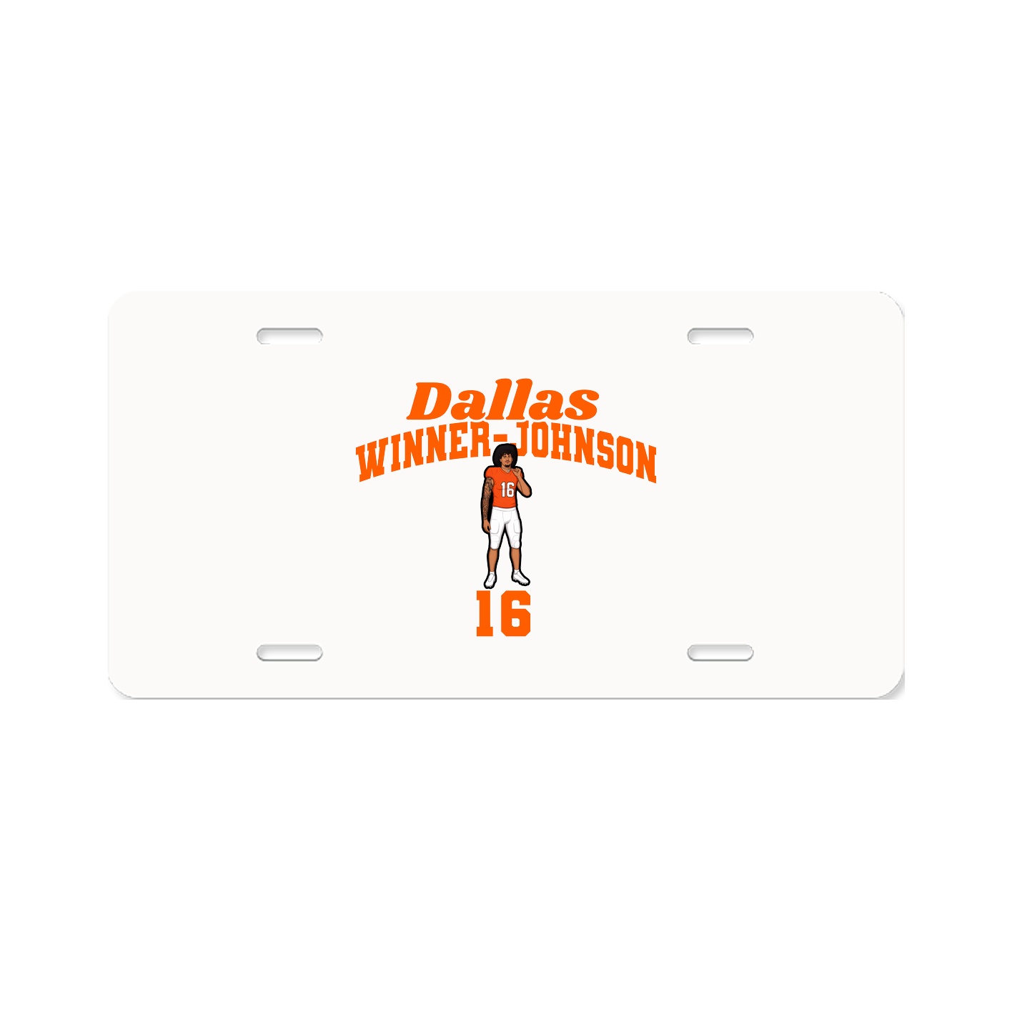 License Plate — Signature Arch in Classic