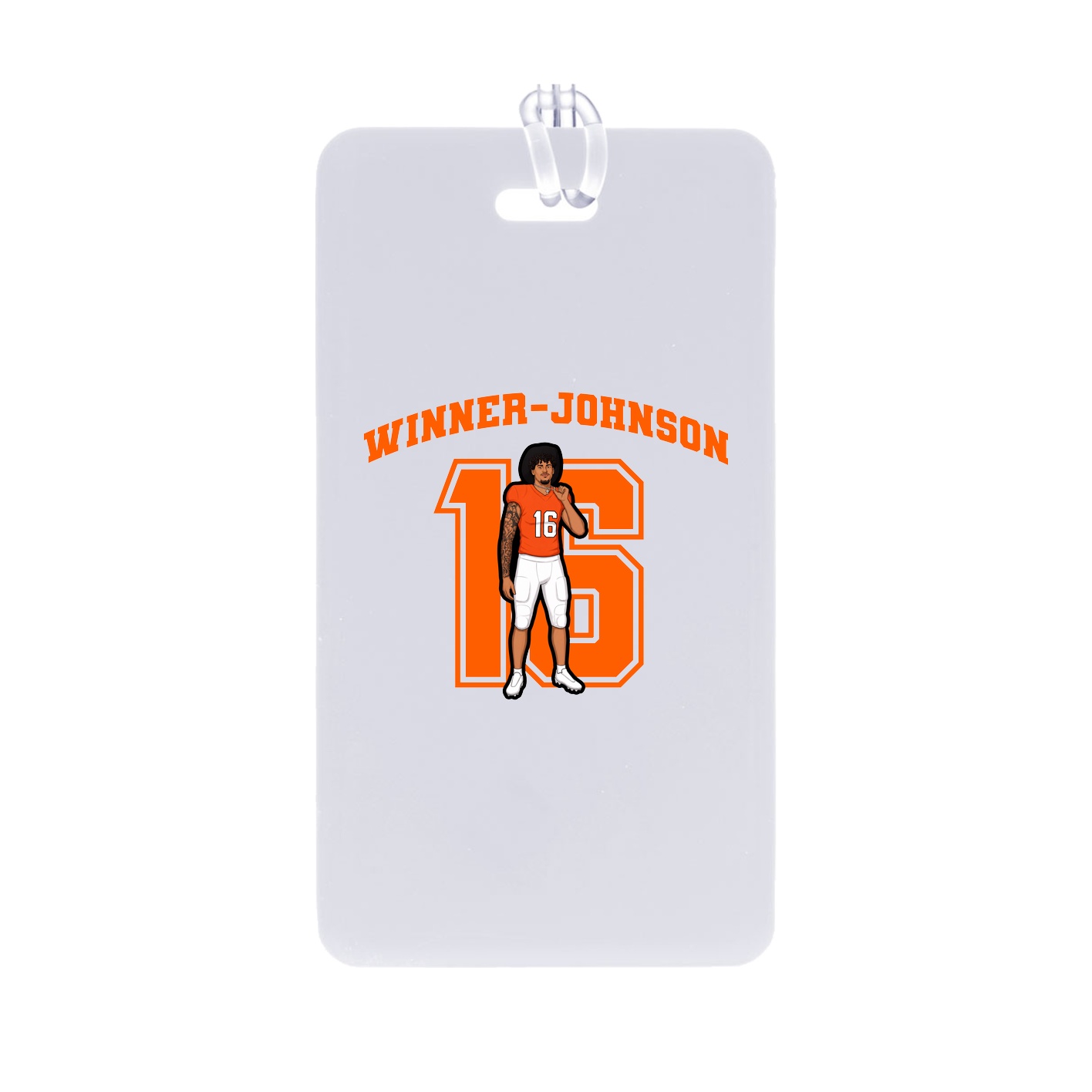 Bag Tag — Number in Classic