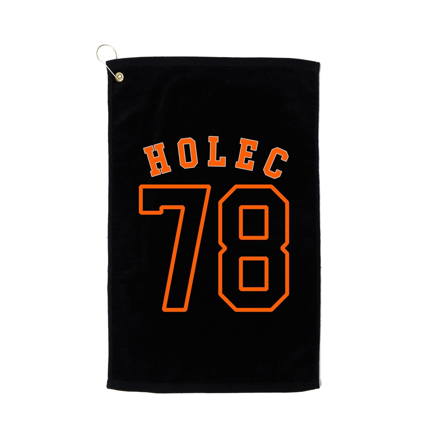 Golf Towel — Shirsey Arch in Black