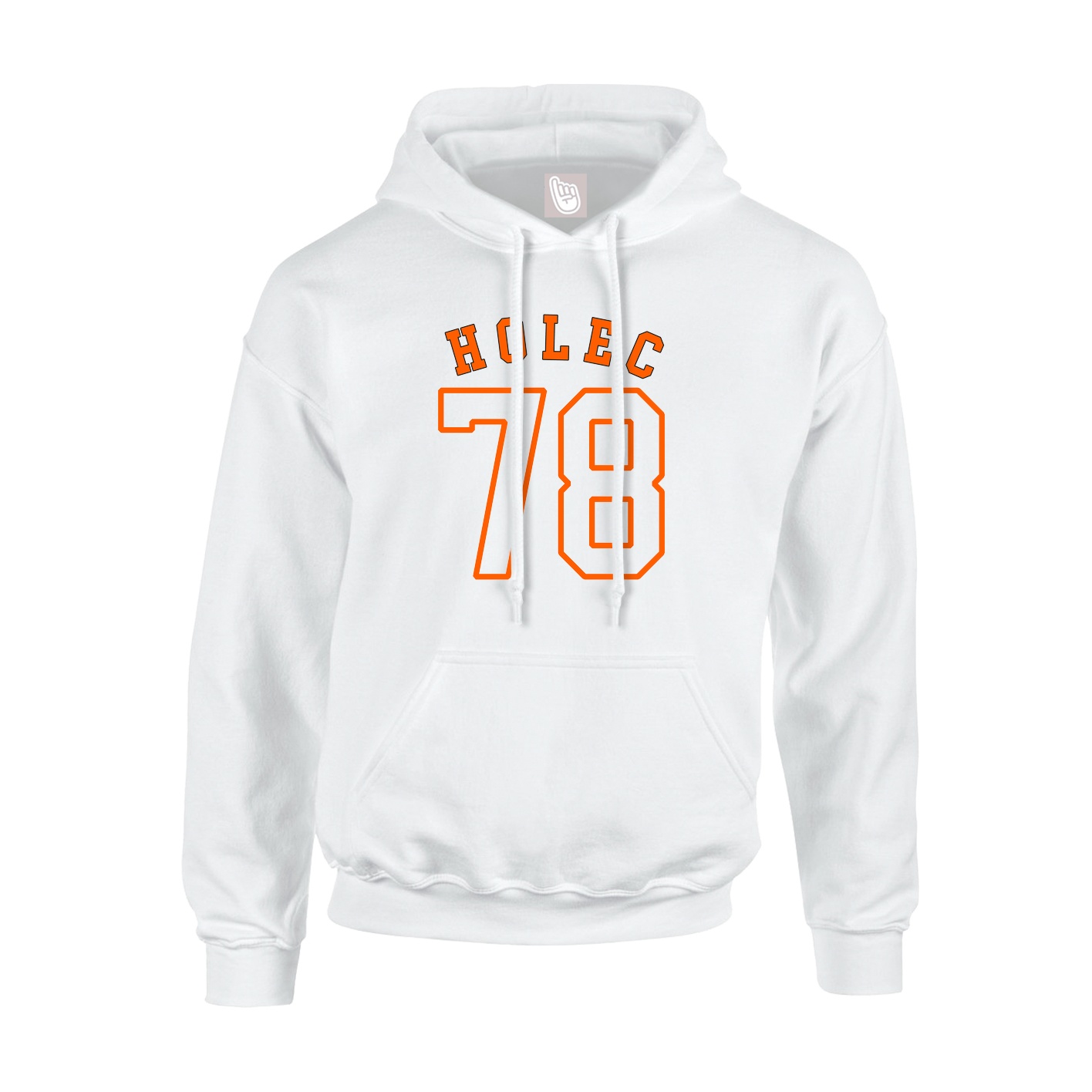 Youth Hoodie — Shirsey Arch in White