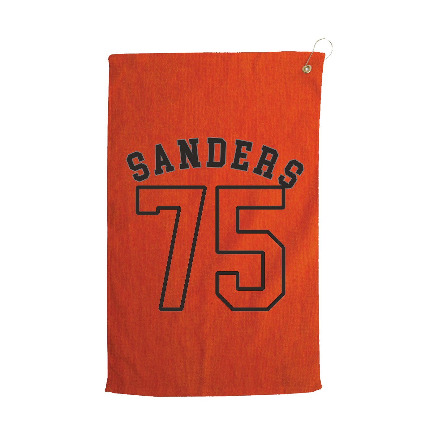 Golf Towel — Shirsey Arch in Orange