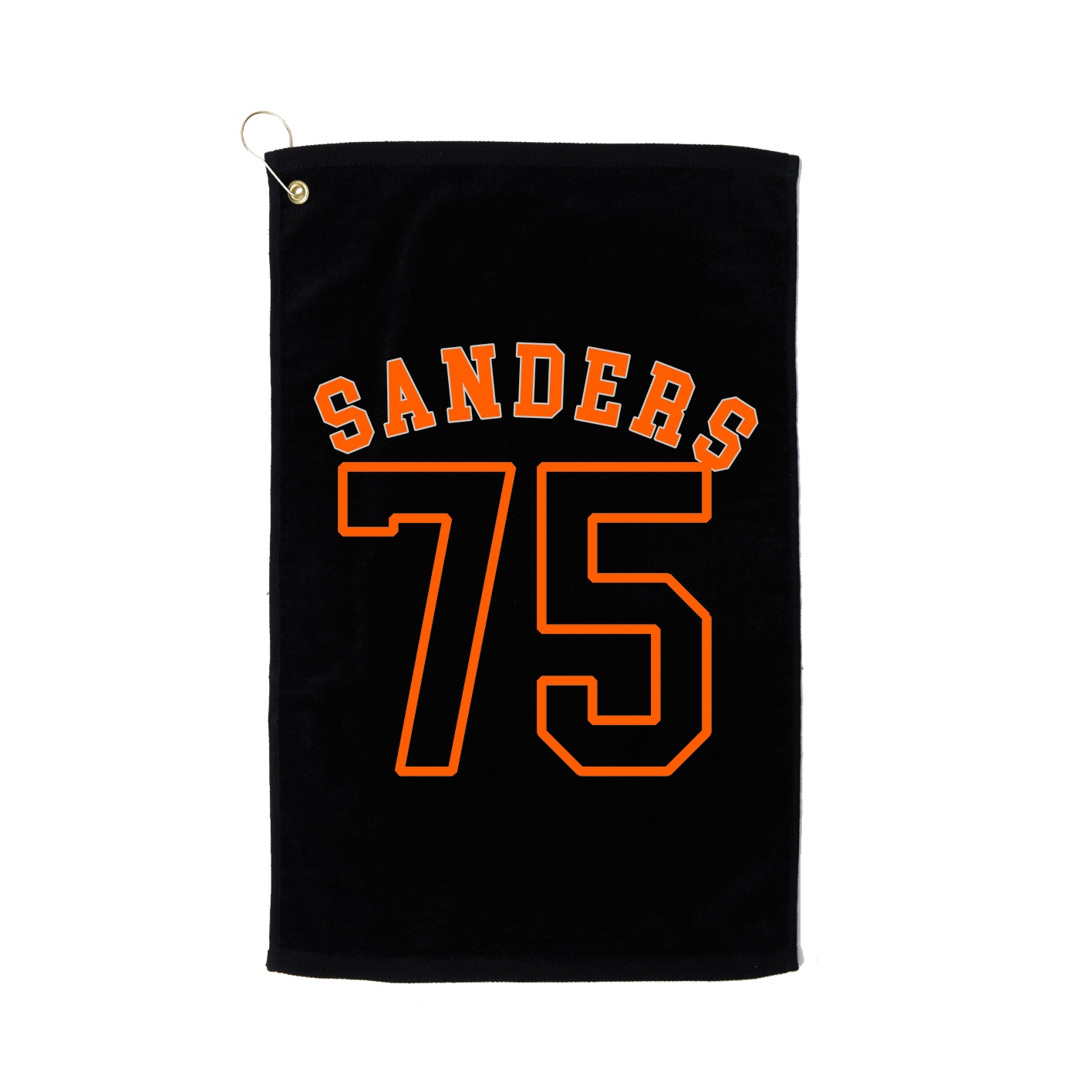 Golf Towel — Shirsey Arch in Black
