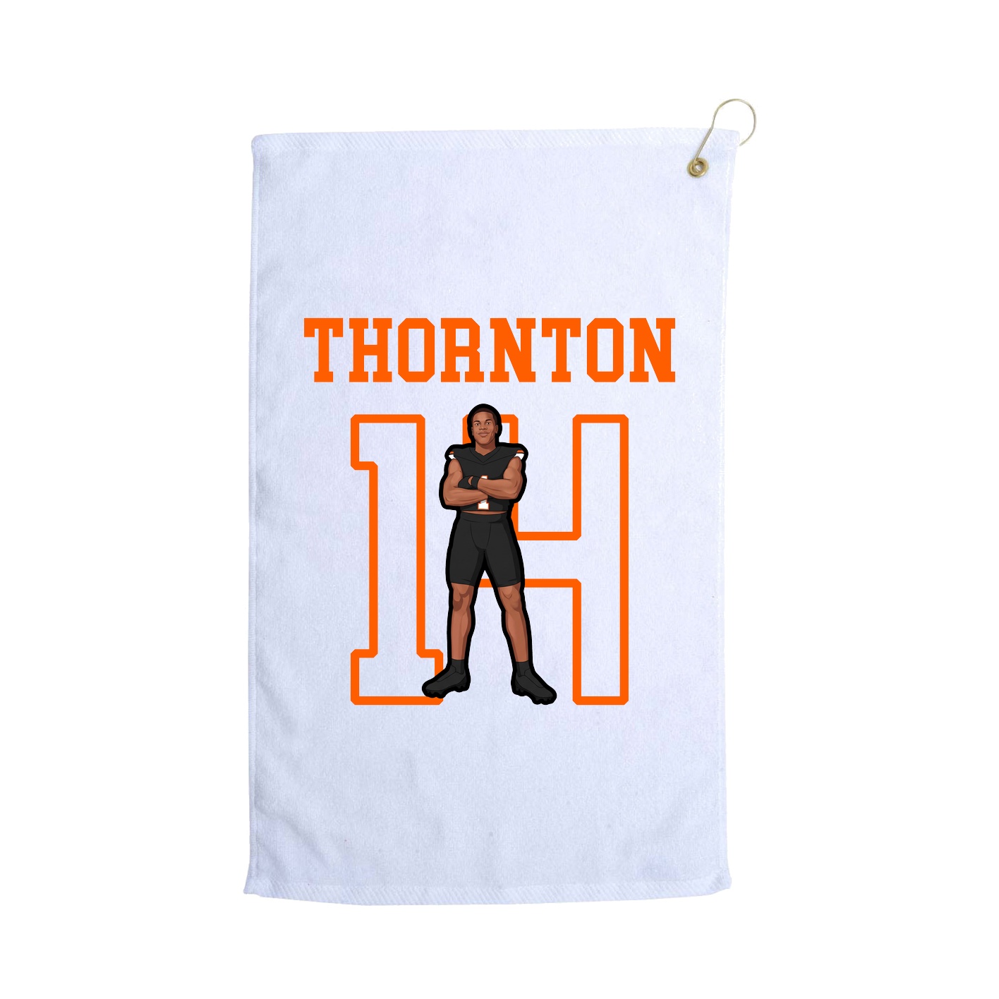 Golf Towel — Shirsey in White