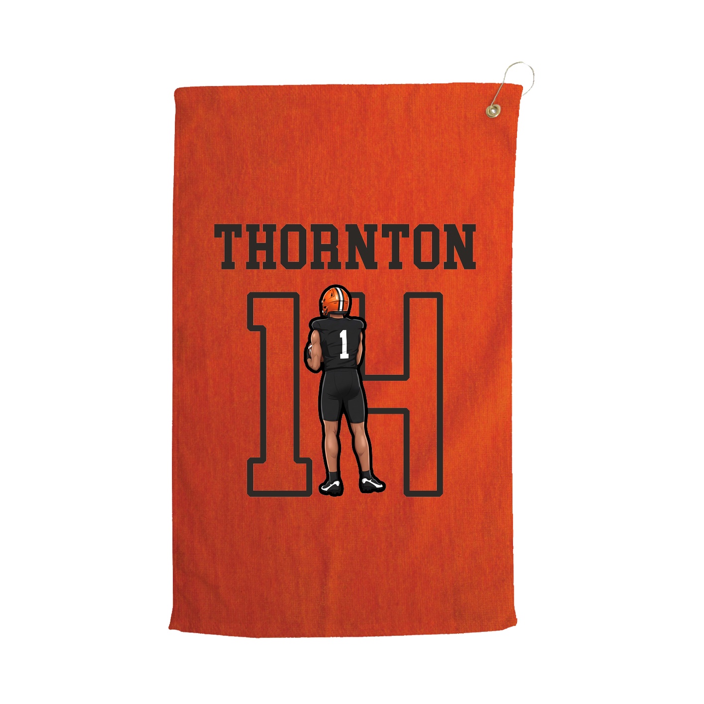 Golf Towel — Shirsey in Orange