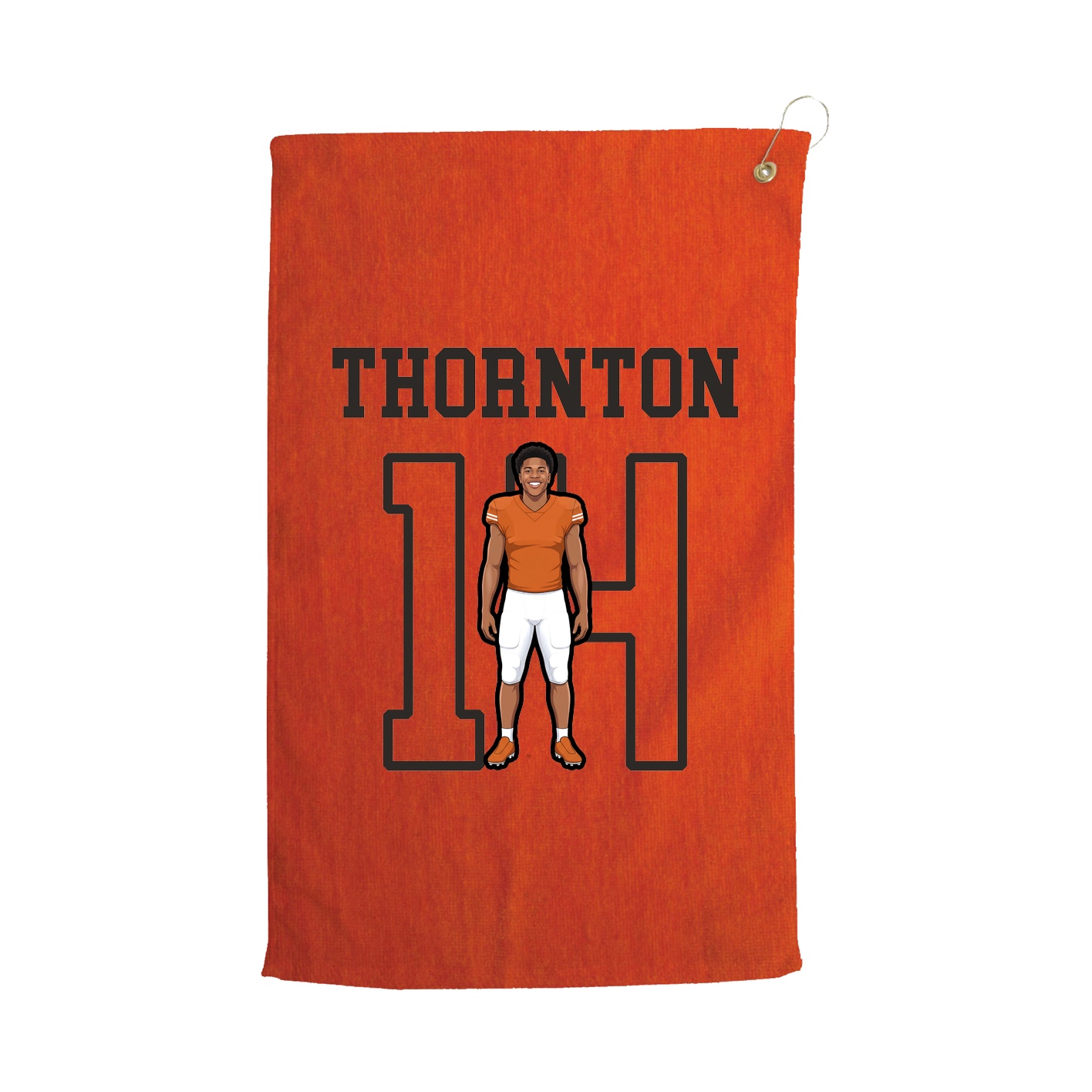 Golf Towel — Shirsey in Orange