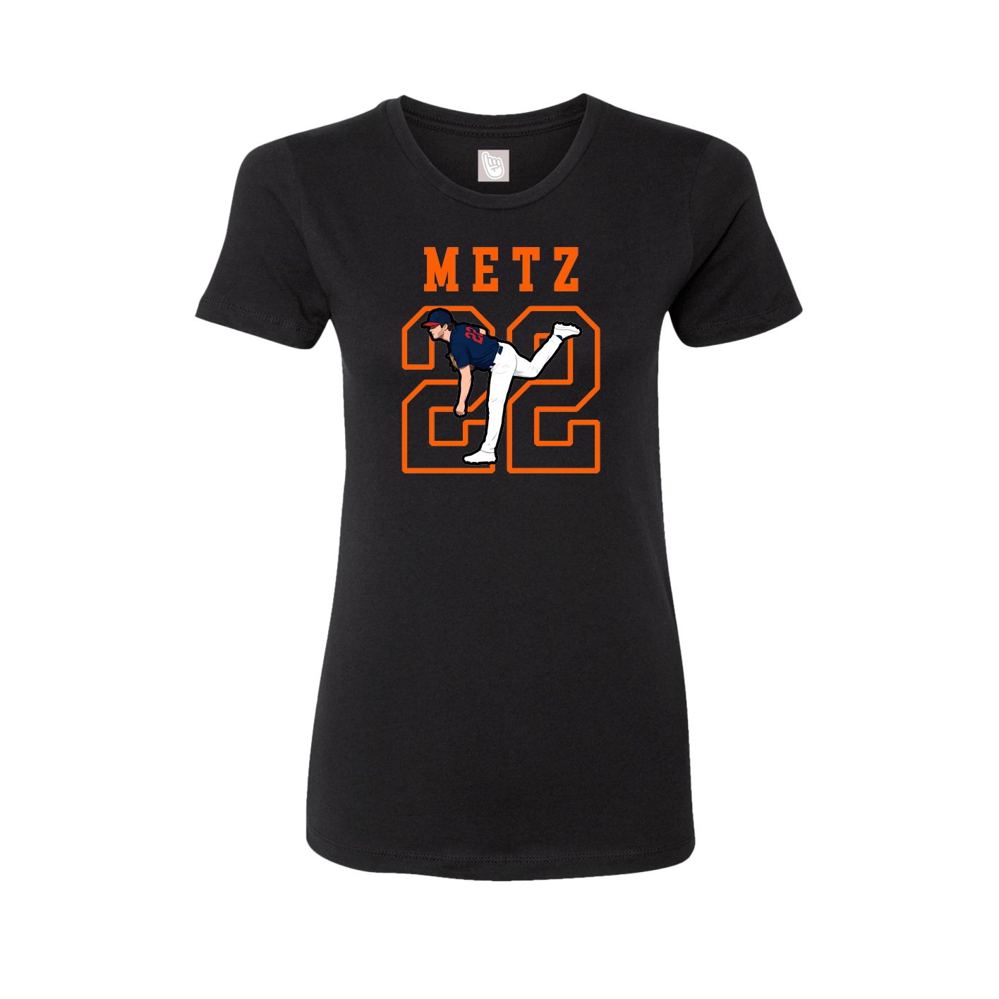 Fitted Women's Tee — Shirsey in Black