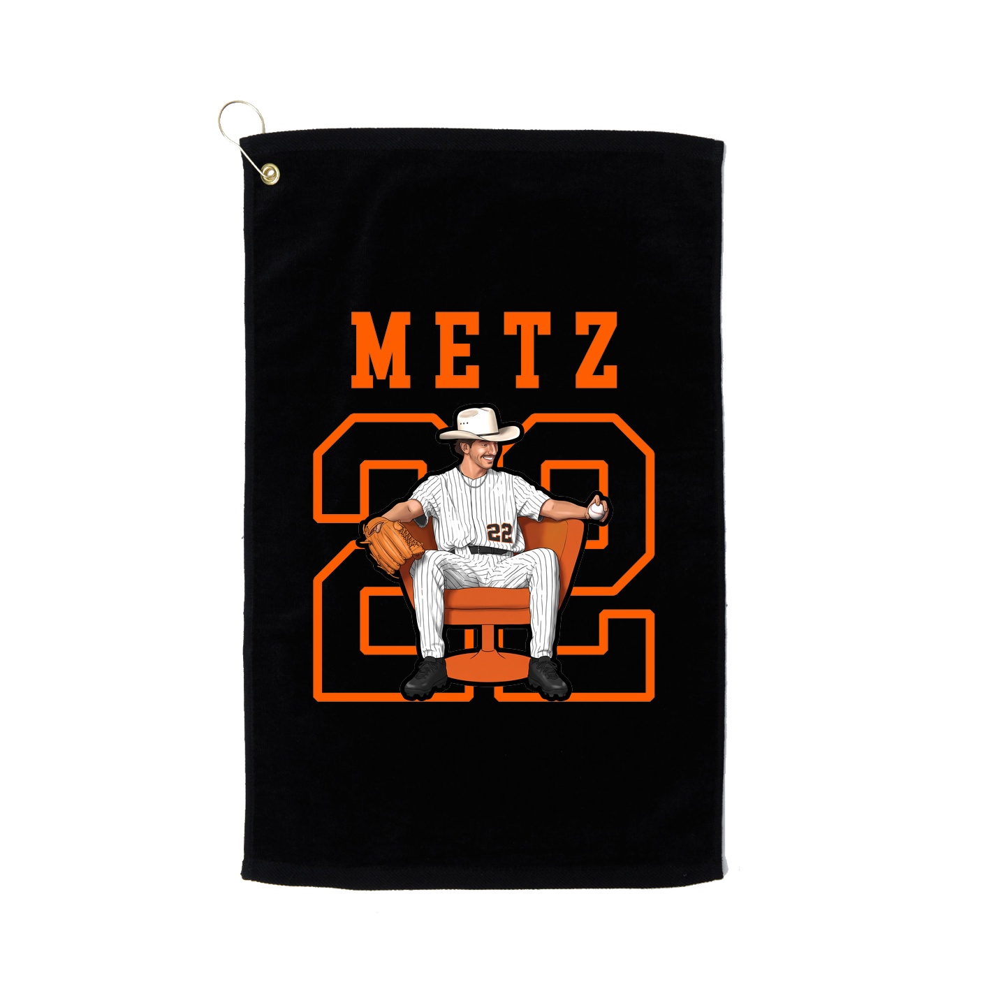 Golf Towel — Shirsey in Black