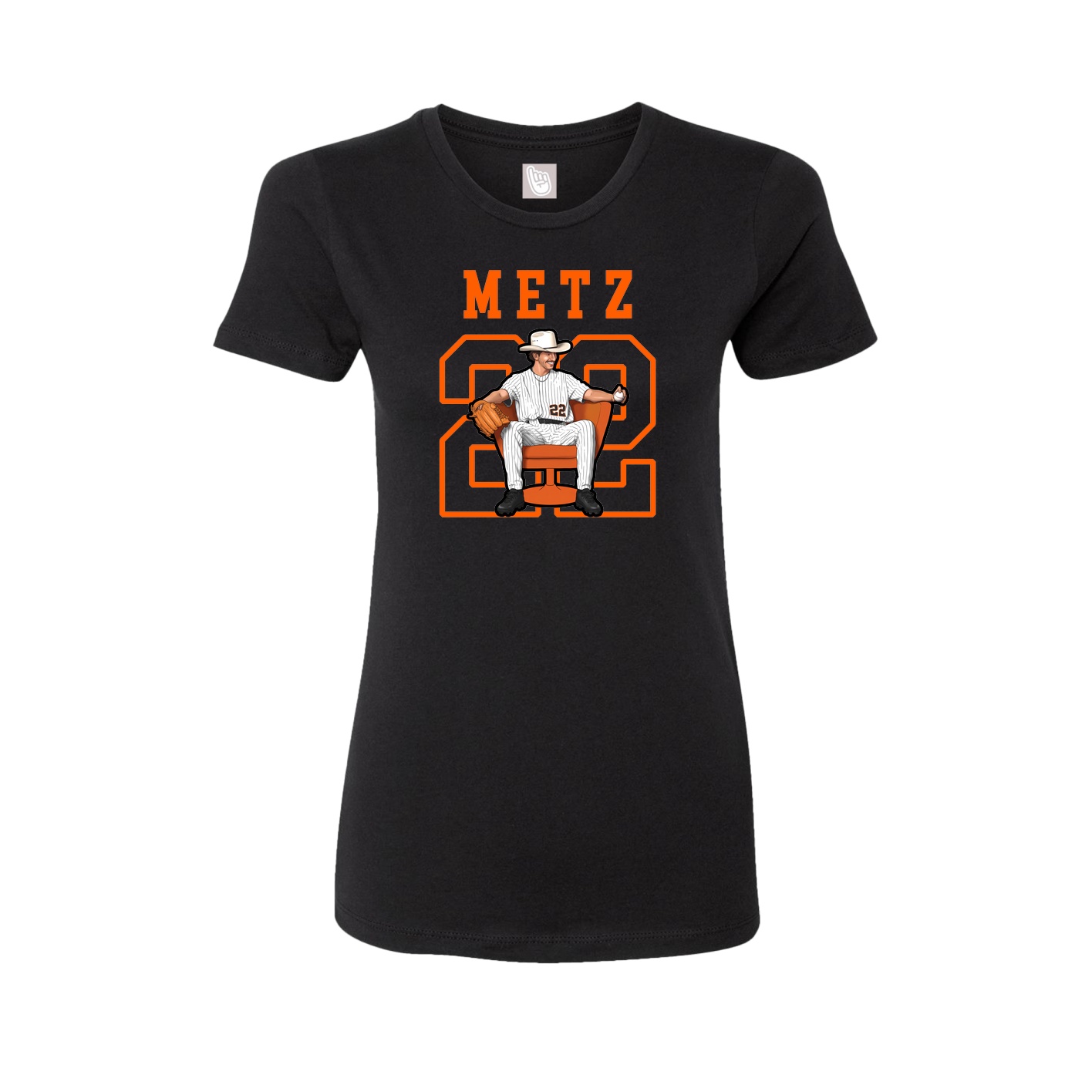 Fitted Women's Tee — Shirsey in Black