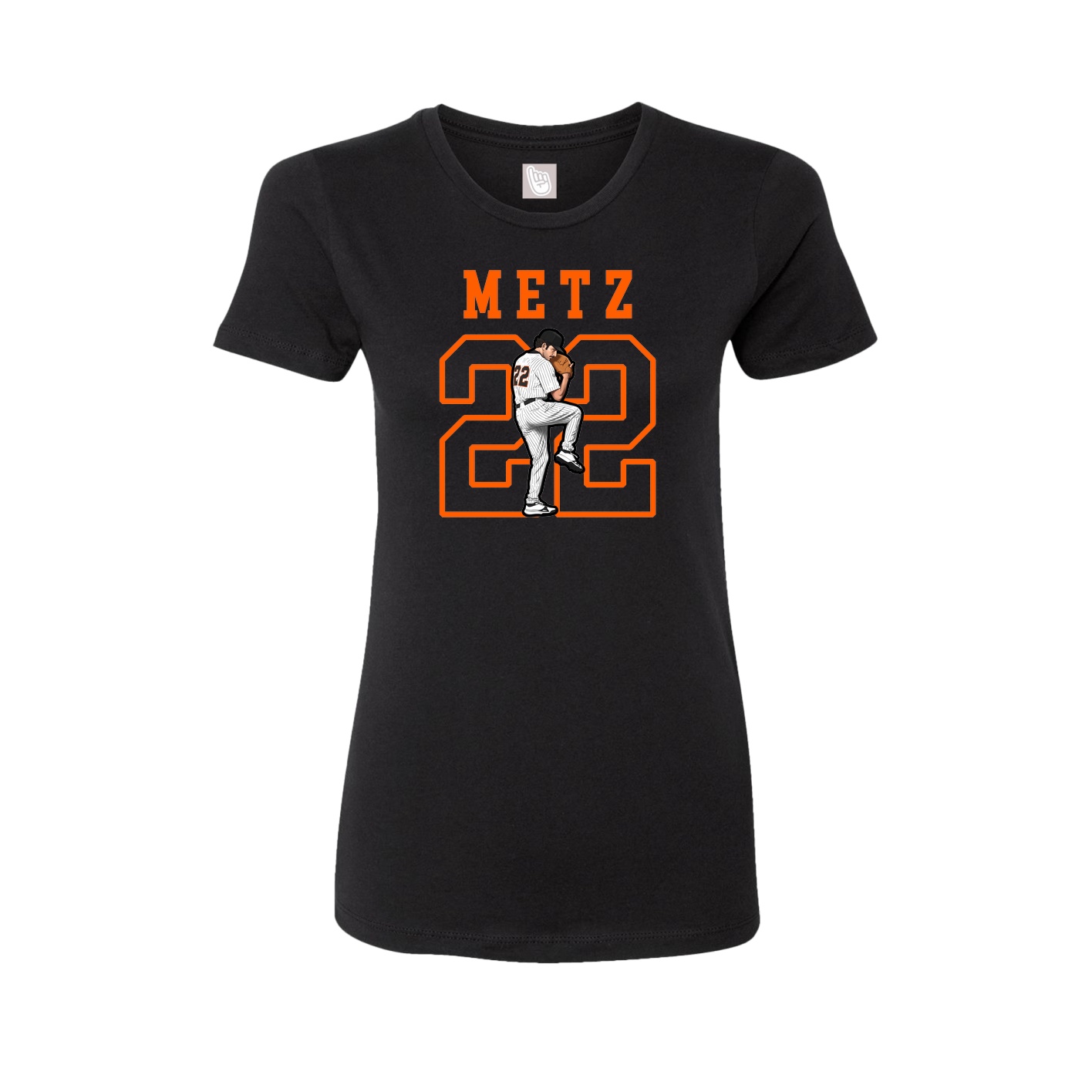 Fitted Women's Tee — Shirsey in Black