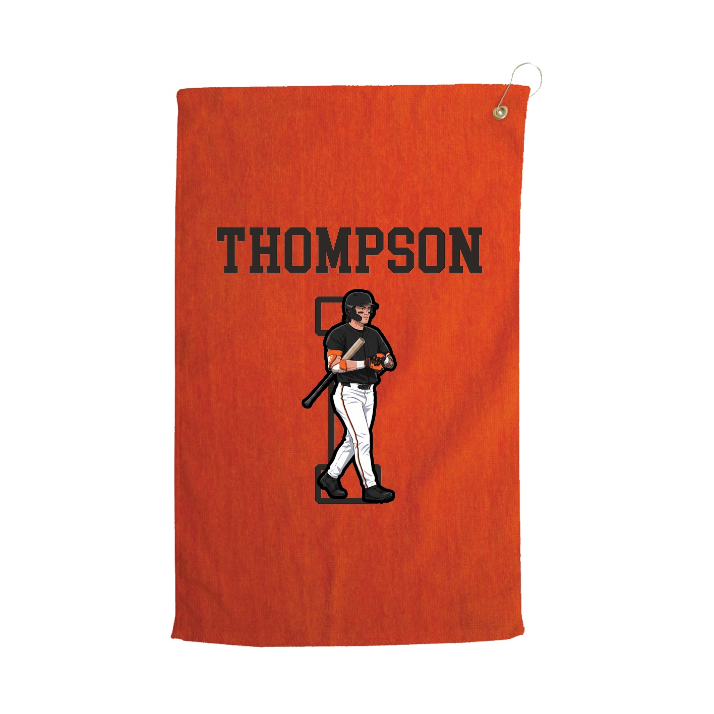 Golf Towel — Shirsey in Orange
