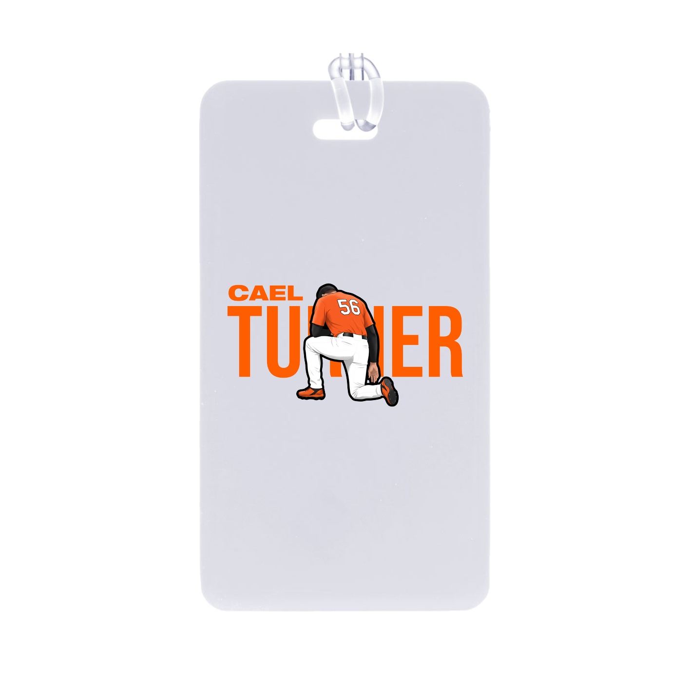Bag Tag — Player Name in Classic