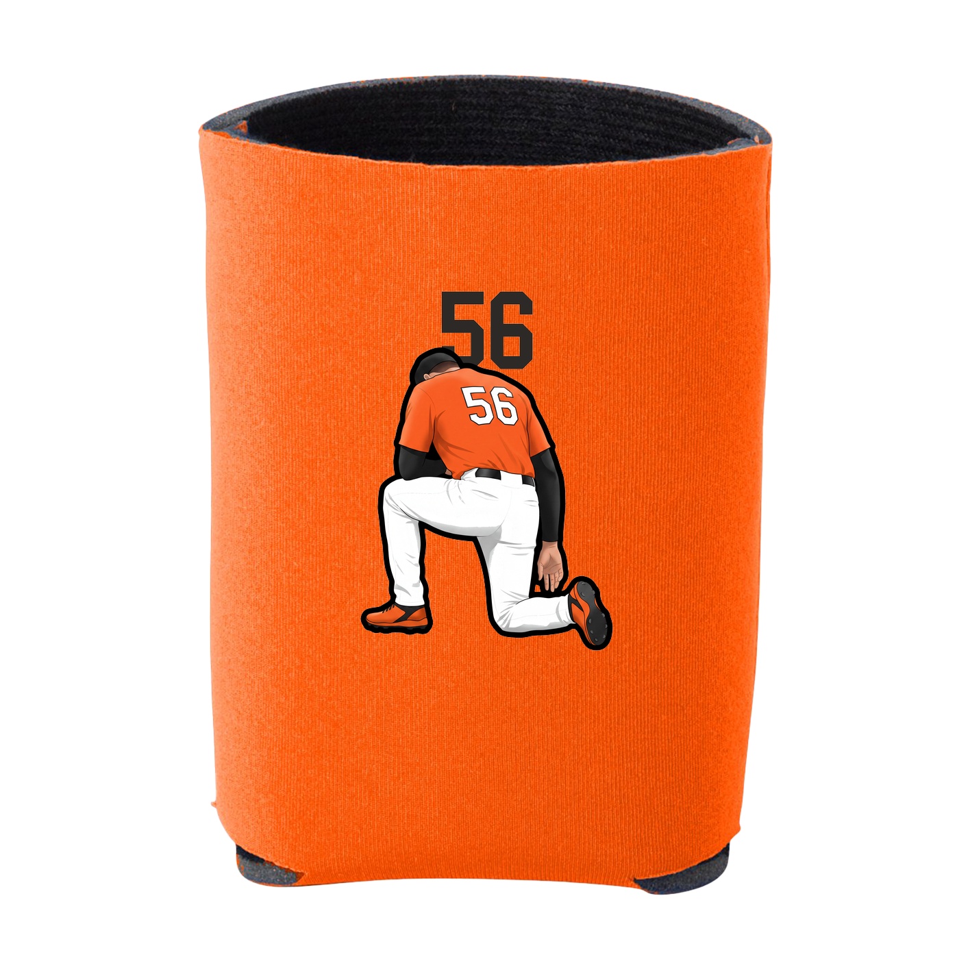 Can Holder — Number Top in Orange