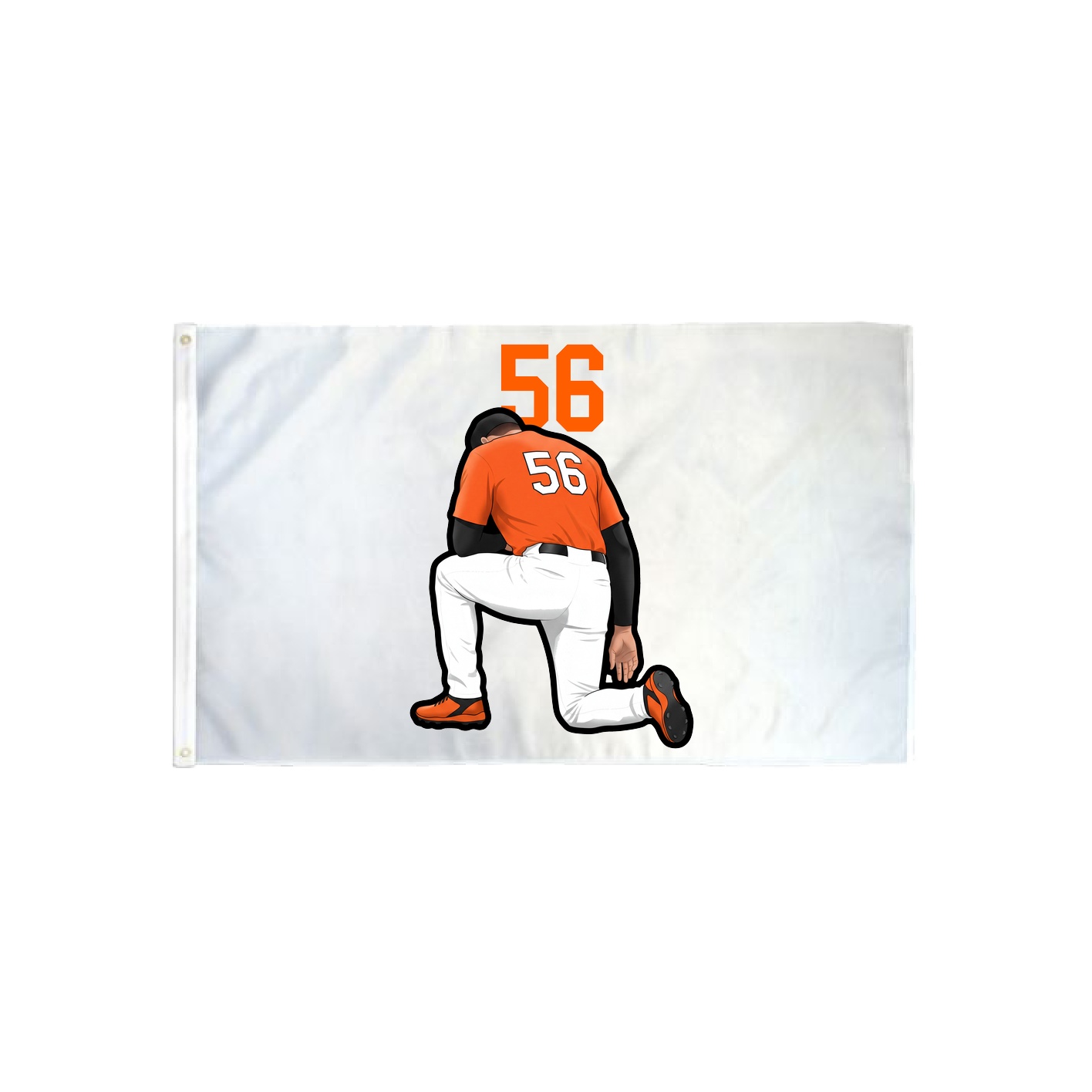 3x5 Flag — Number Top in Classic