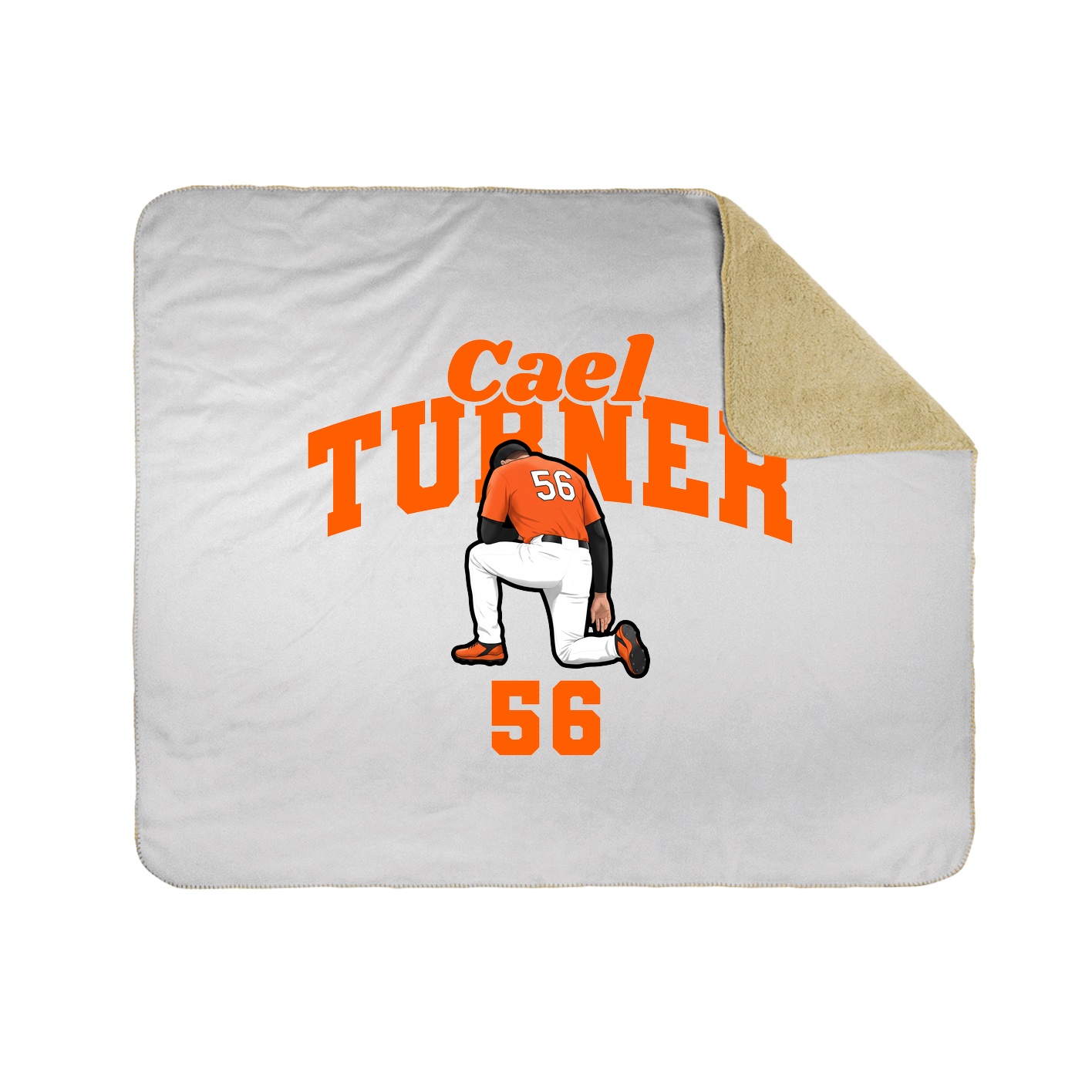 Throw Blanket — Signature Arch in White