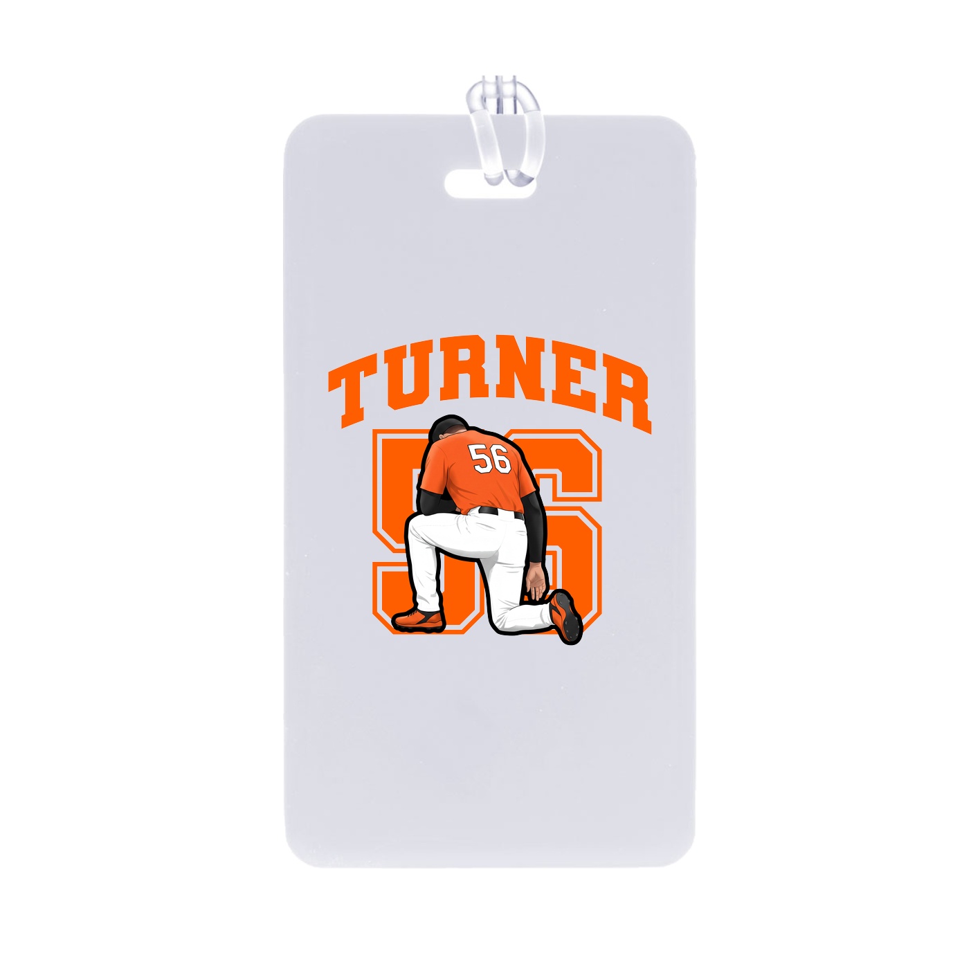 Bag Tag — Number in Classic